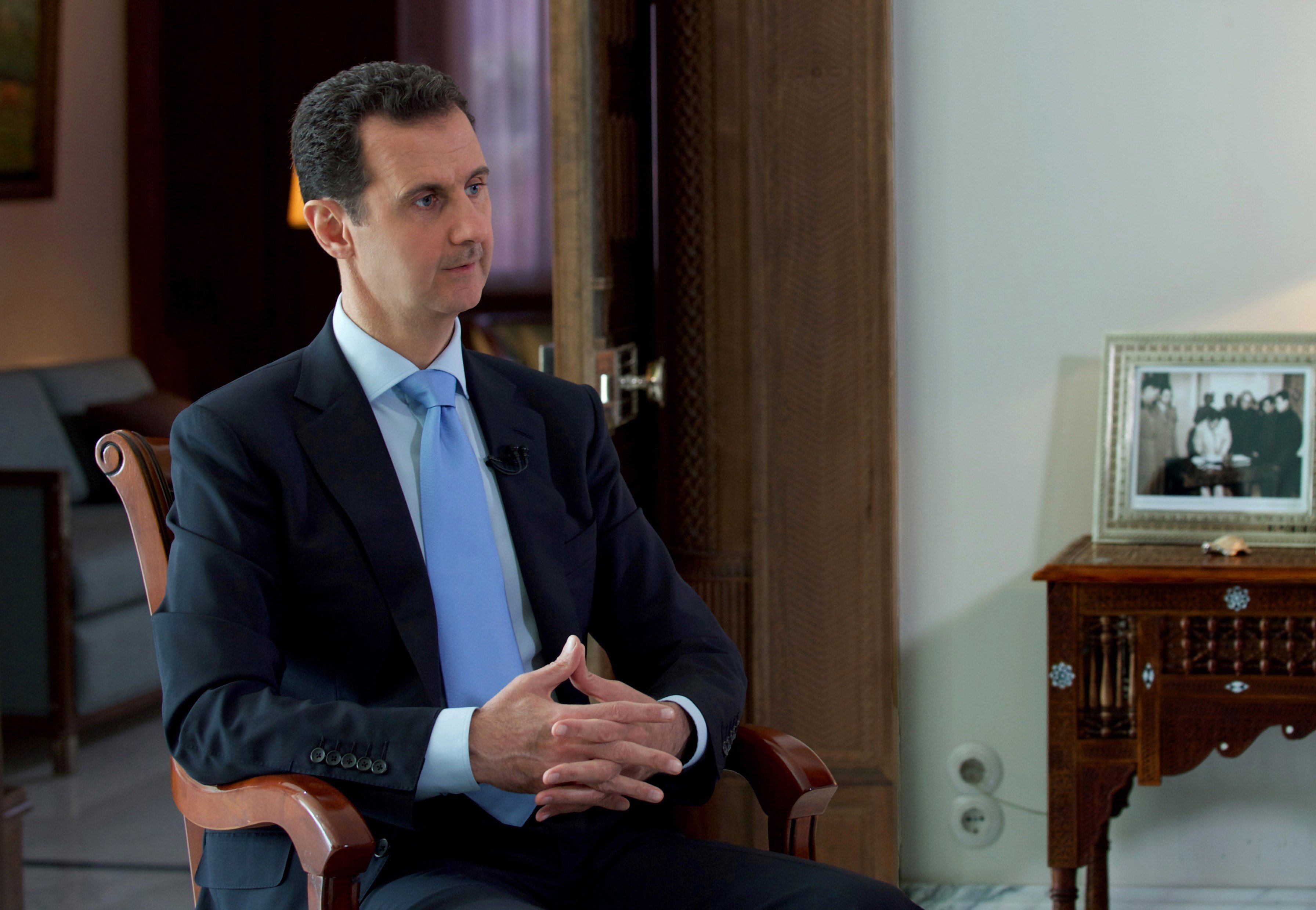 SYRIA-CZECH-MEDIA-INTERVIEW