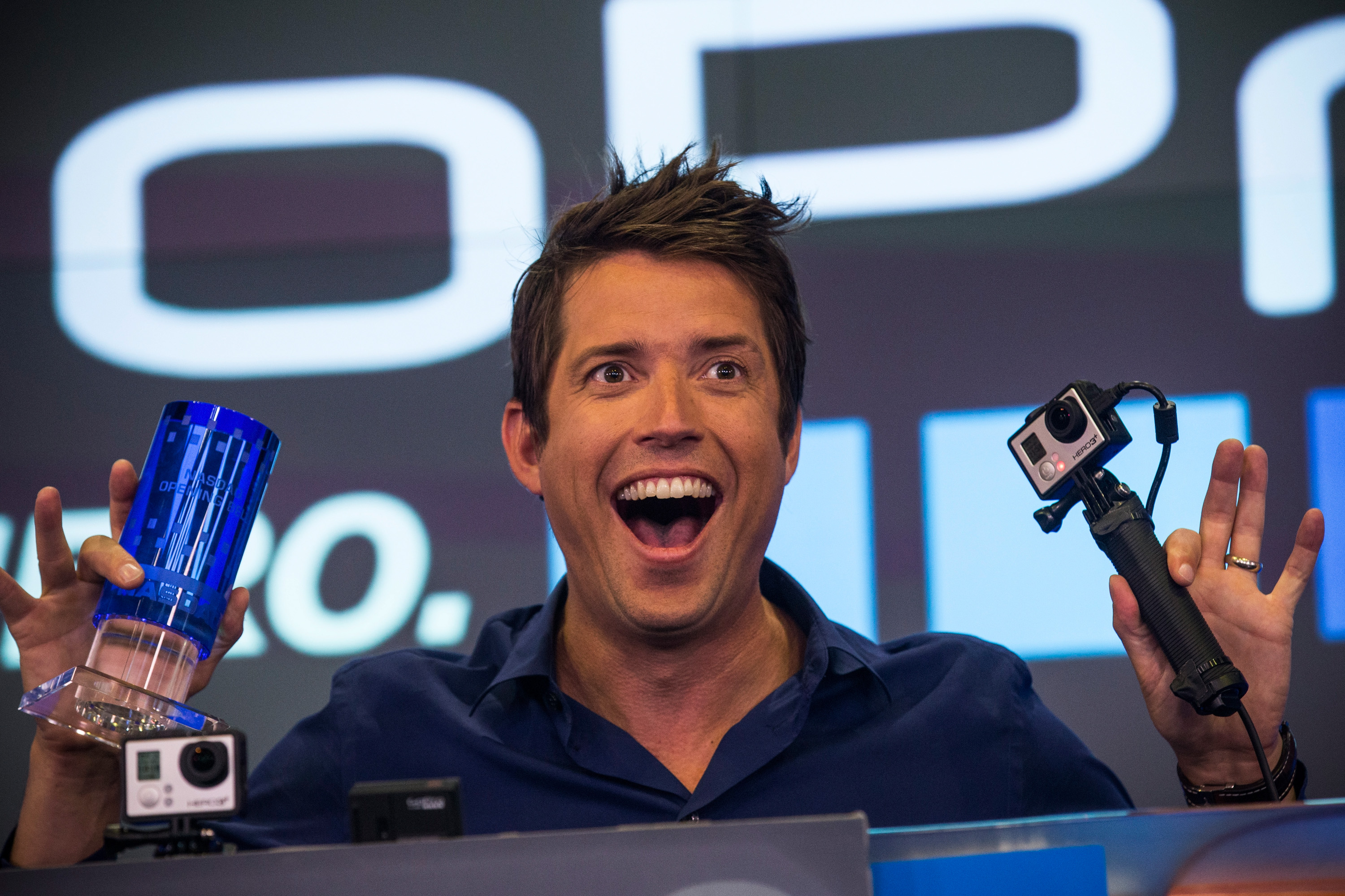 GoPro Camera Maker Goes Public On The NASDAQ Exchange