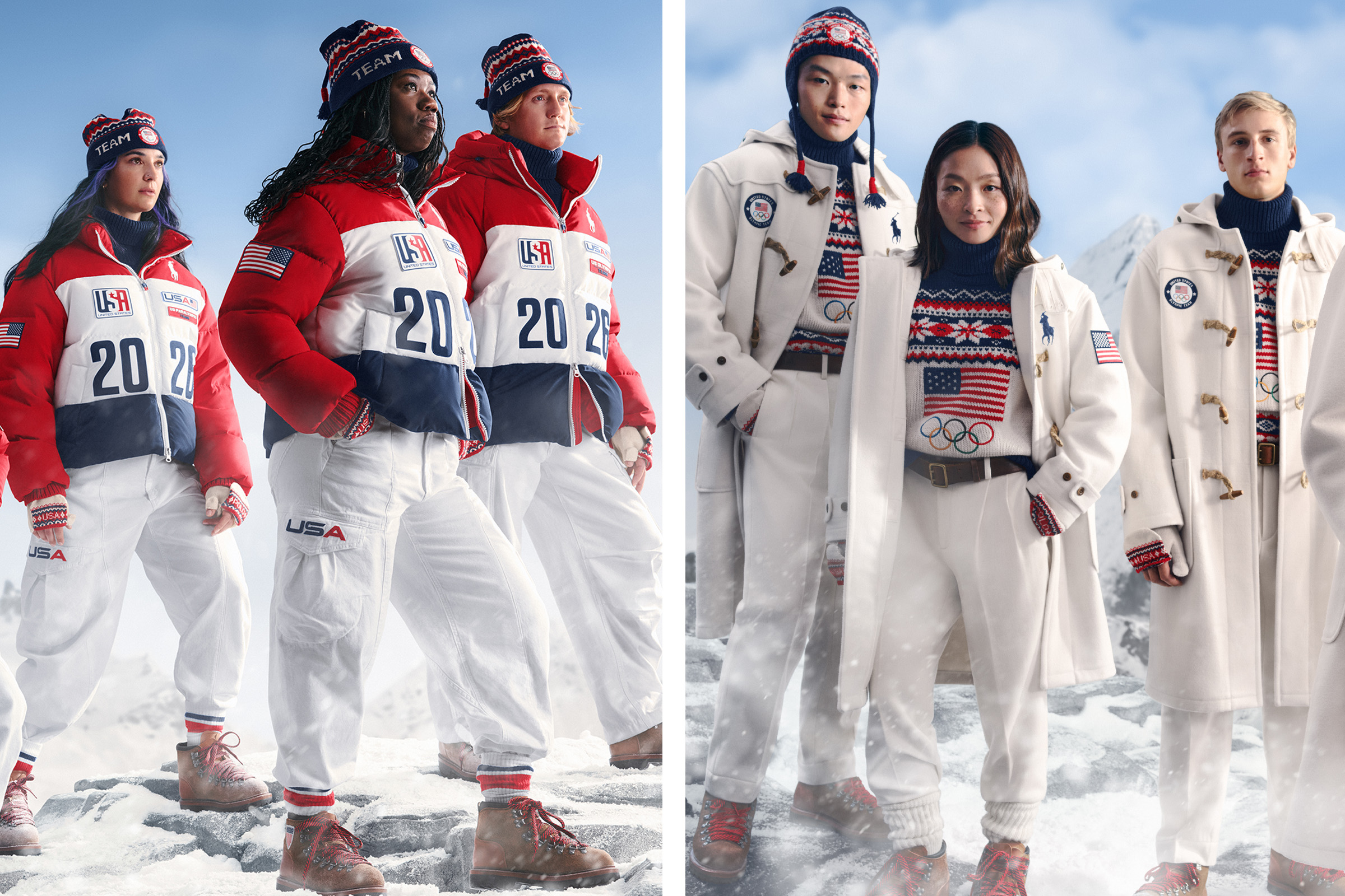 winter sports dress up day Ralph Lauren Unveils Team USA's Olympic Uniforms Product waist beads dress to Select your size:16.5