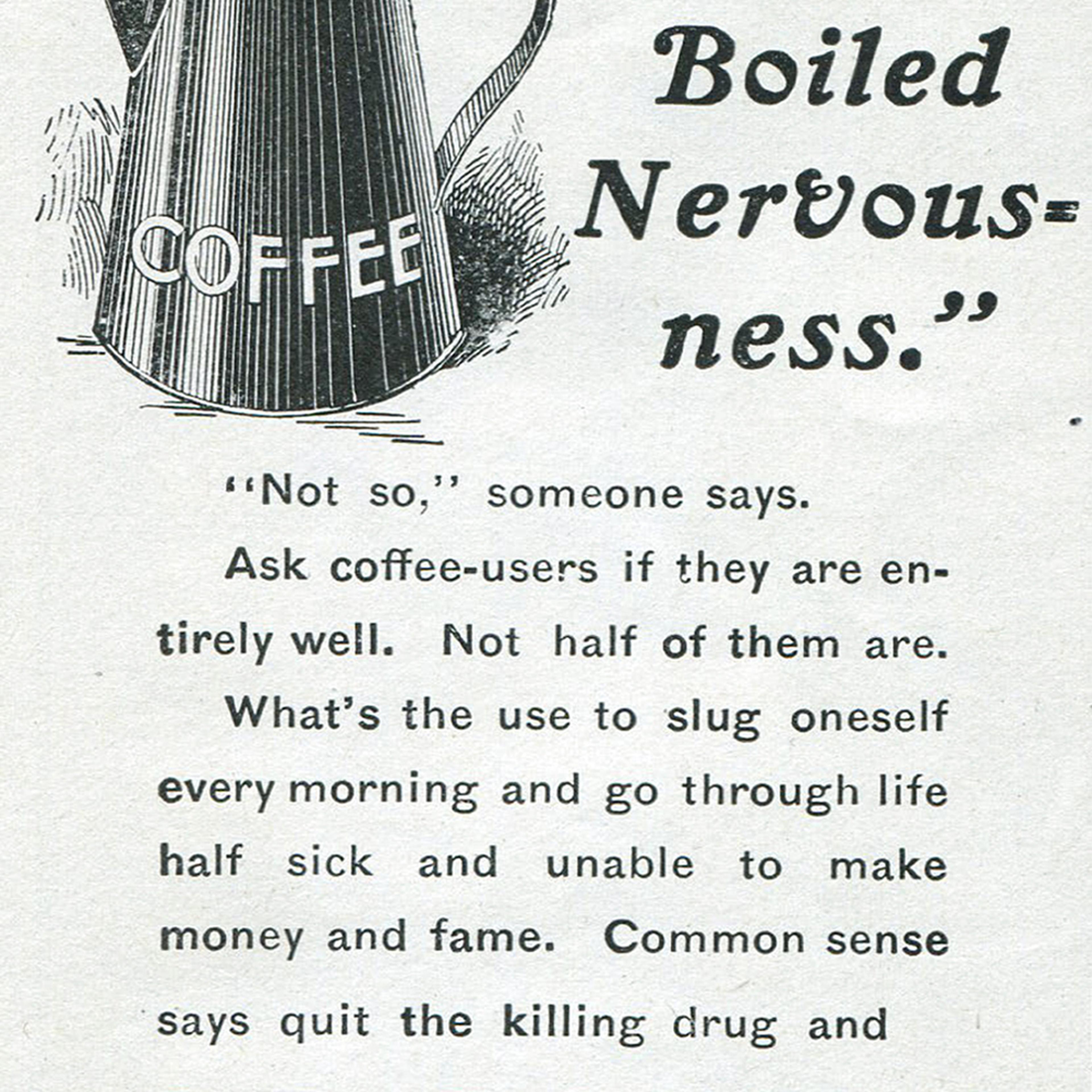 Ad For Postum