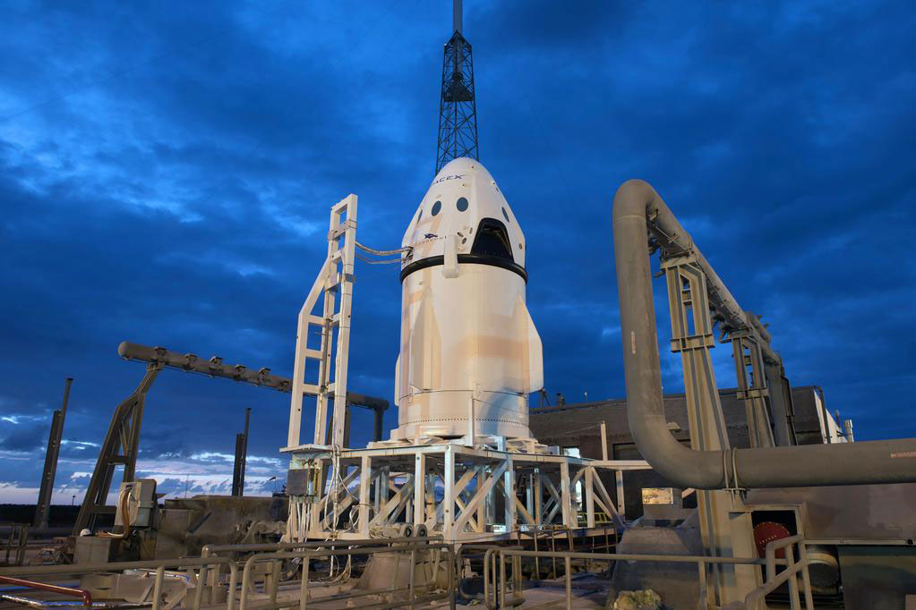 SpaceX Pad Abort Test