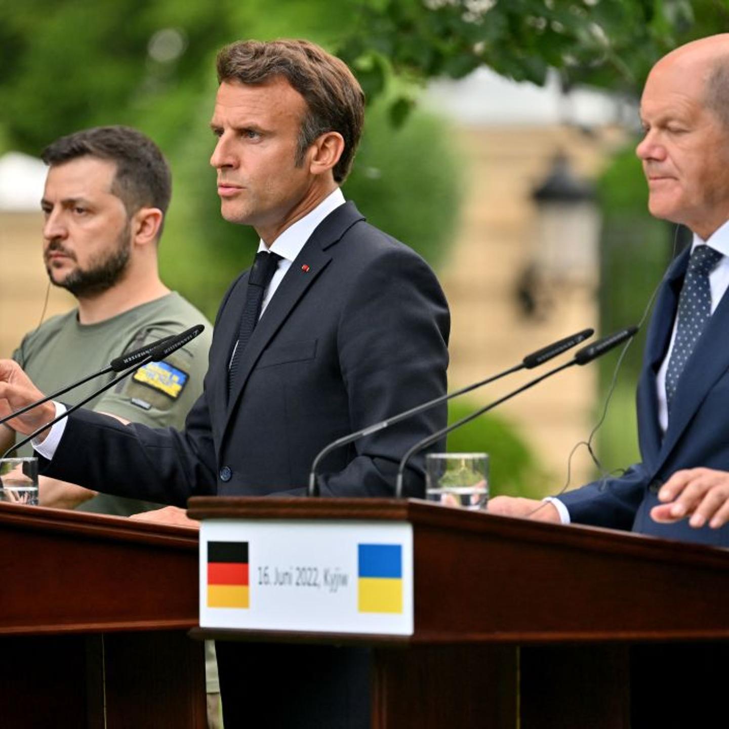 UKRAINE-RUSSIA-CONFLICT-FRANCE-GERMANY-ITALY