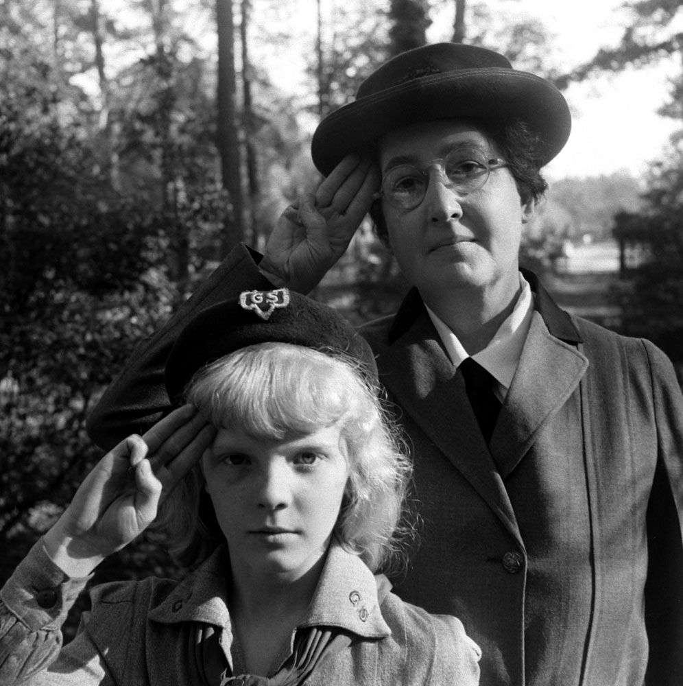 The First American Girl Scout Daisy Gordon Lawrence in 1948