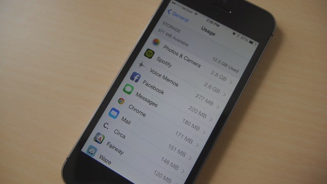iphone space