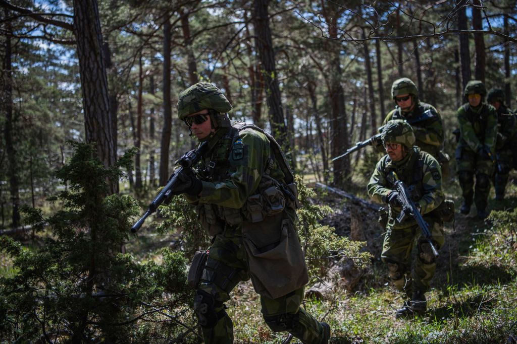 SWEDEN-DEFENCE-MILITARY-NATO-EXERCISE-RUSSIA-UKRAINE-CONFLICT