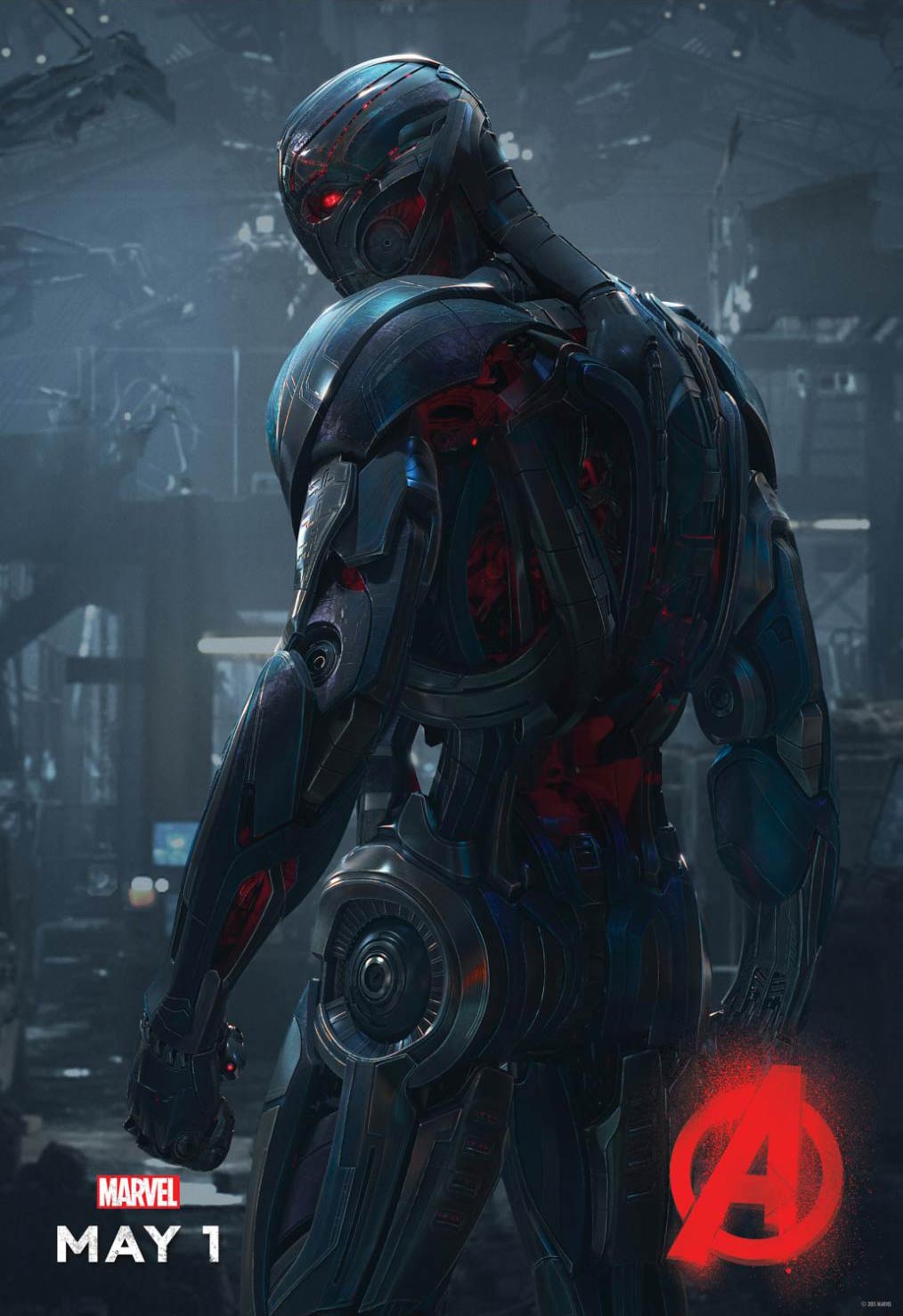 <strong>James Spader as the voice of Ultron</strong>
