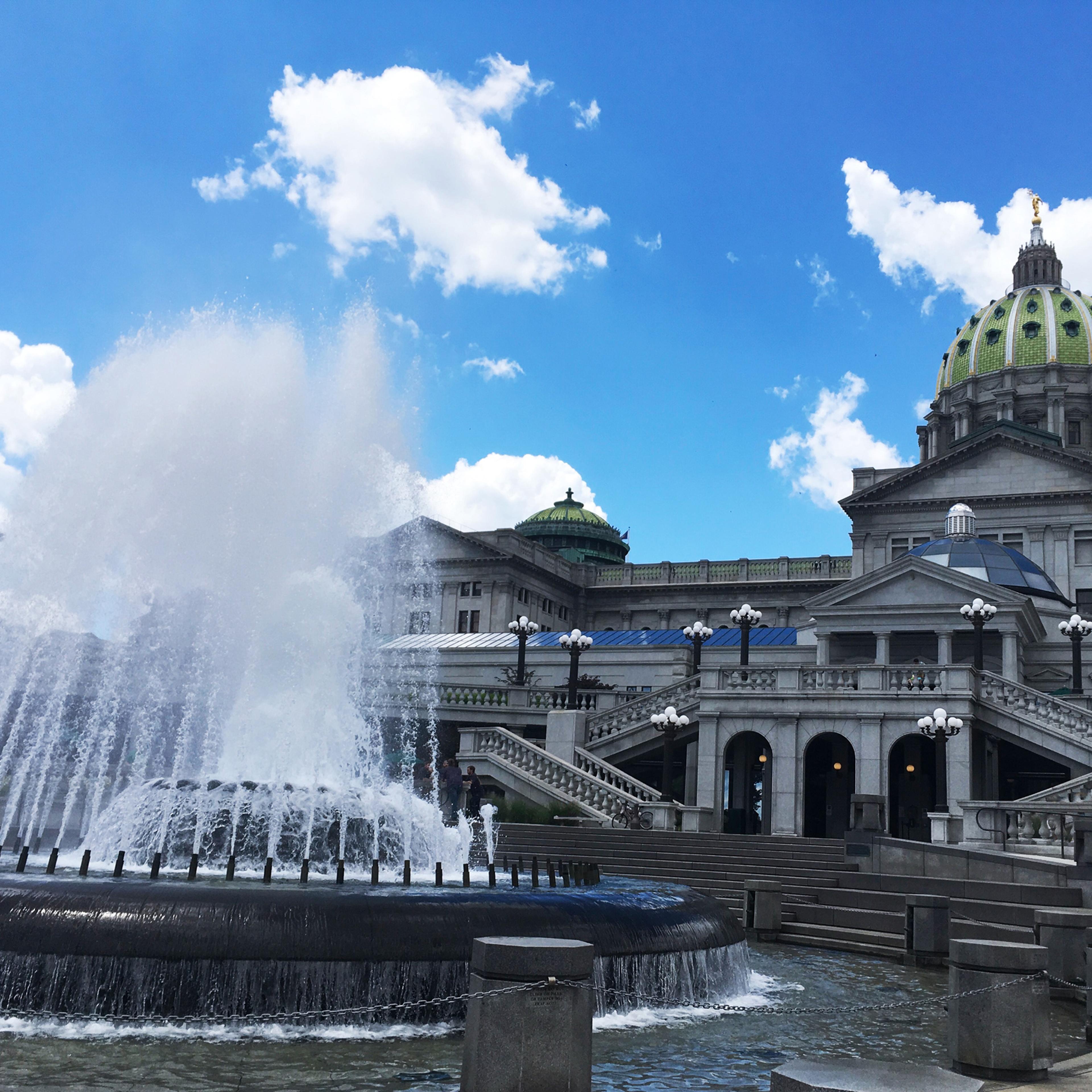 State Capitol Building in Harrisburg, Pennsylvania