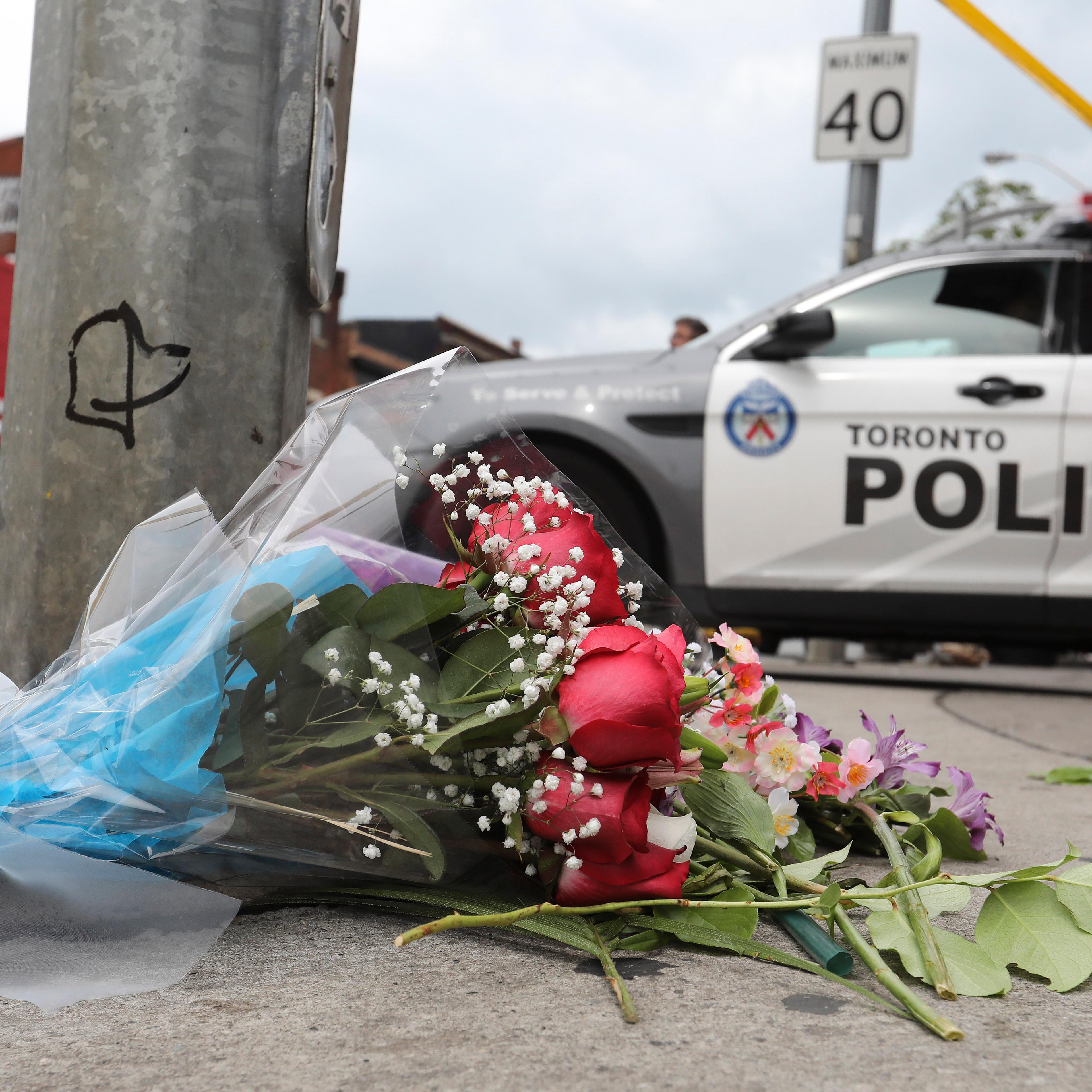 Shooting on the Danforth, the day after