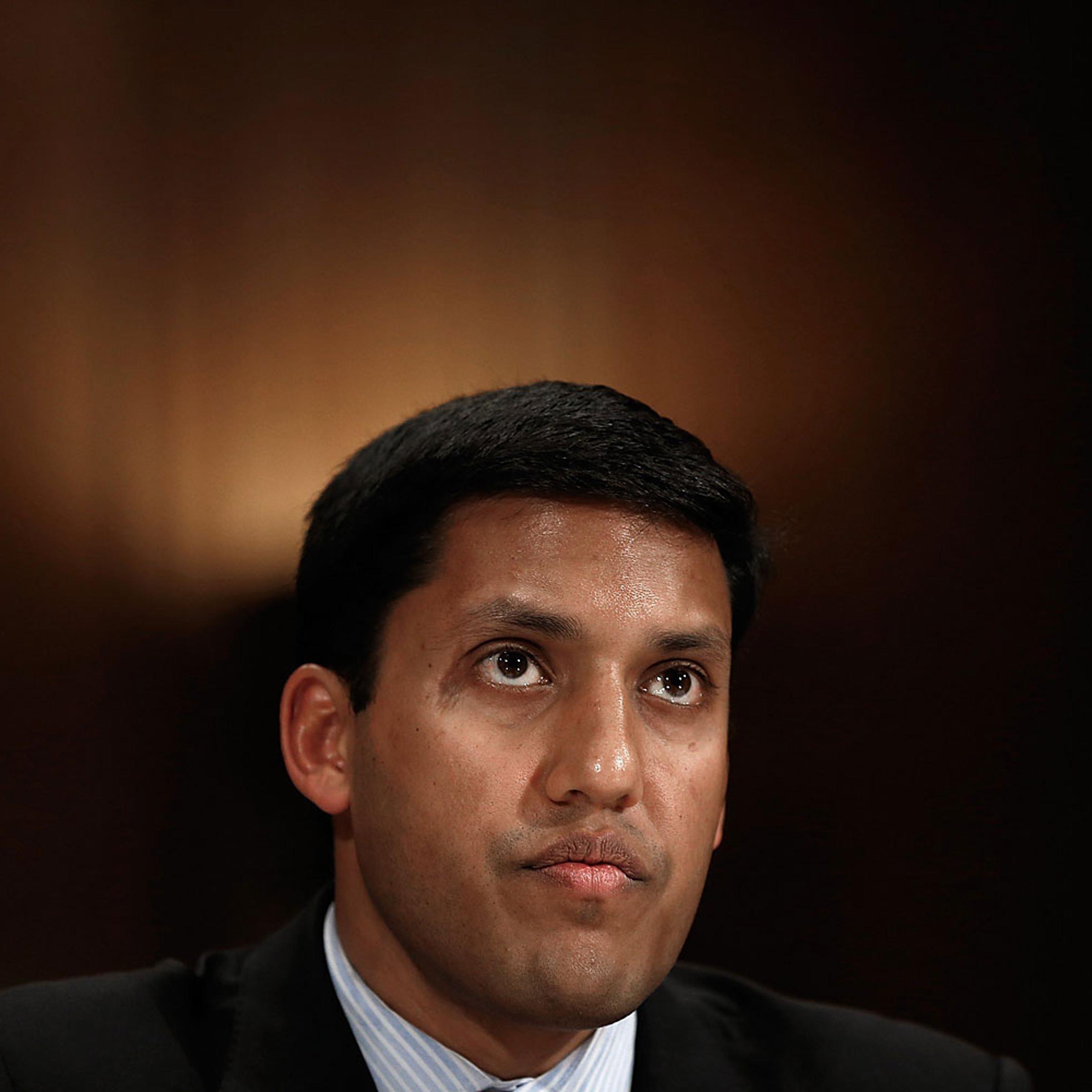 Rajiv Shah, administrator of the U.S. Agency for International Development testifies before a subcommittee of the Senate Appropriations Committee April 8, 2014 in Washington, DC.