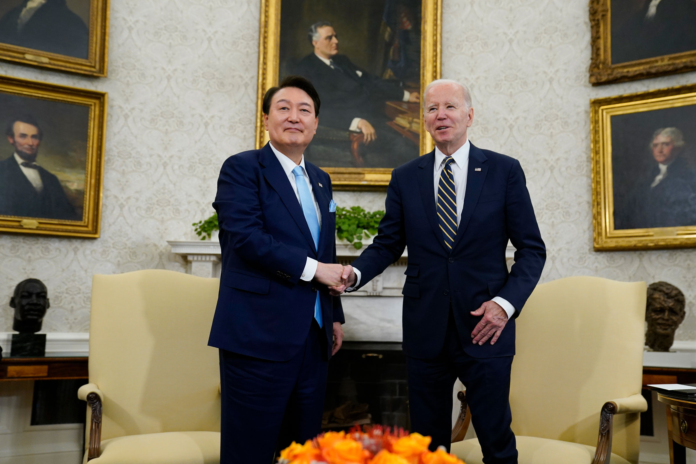 Biden South Korea President