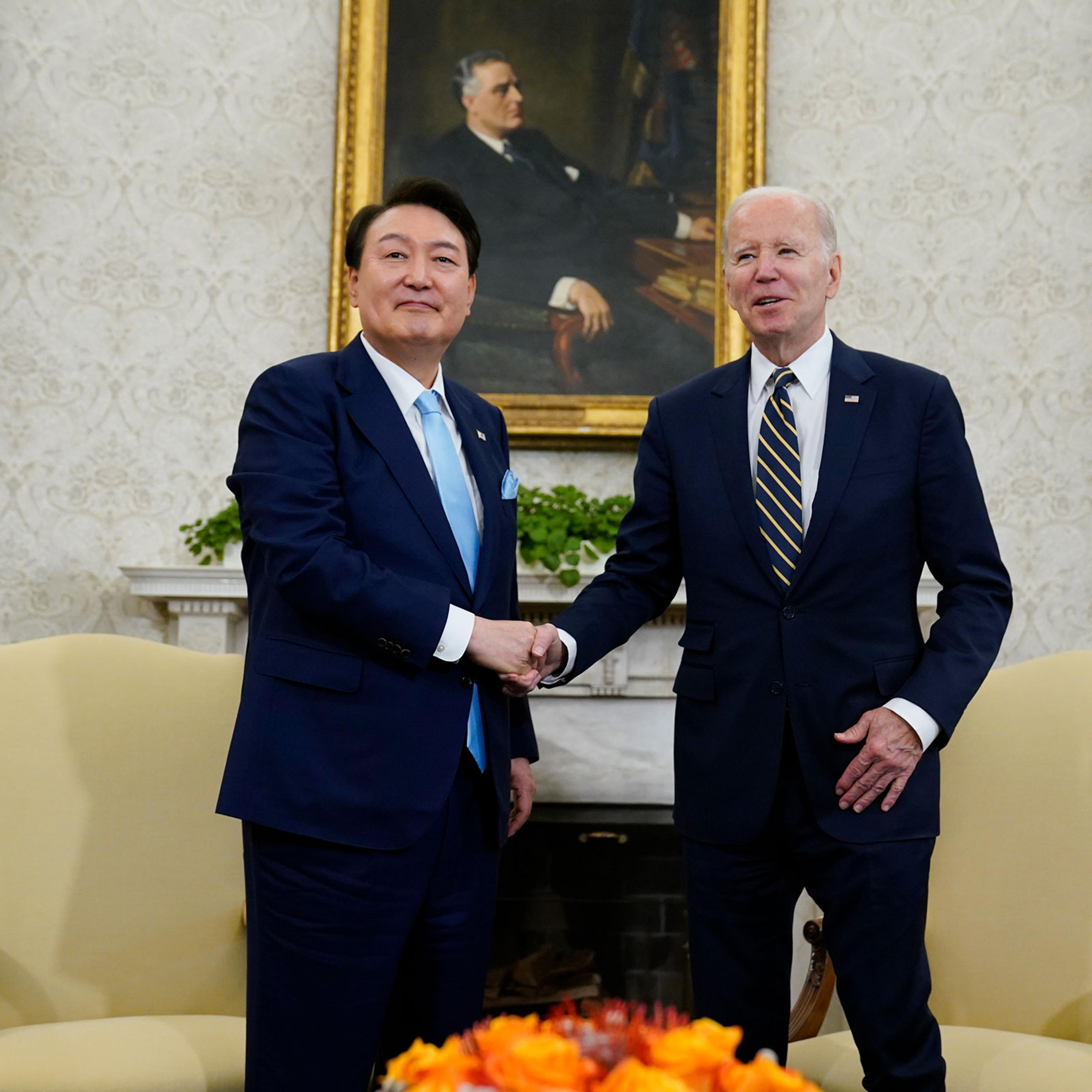Biden South Korea President