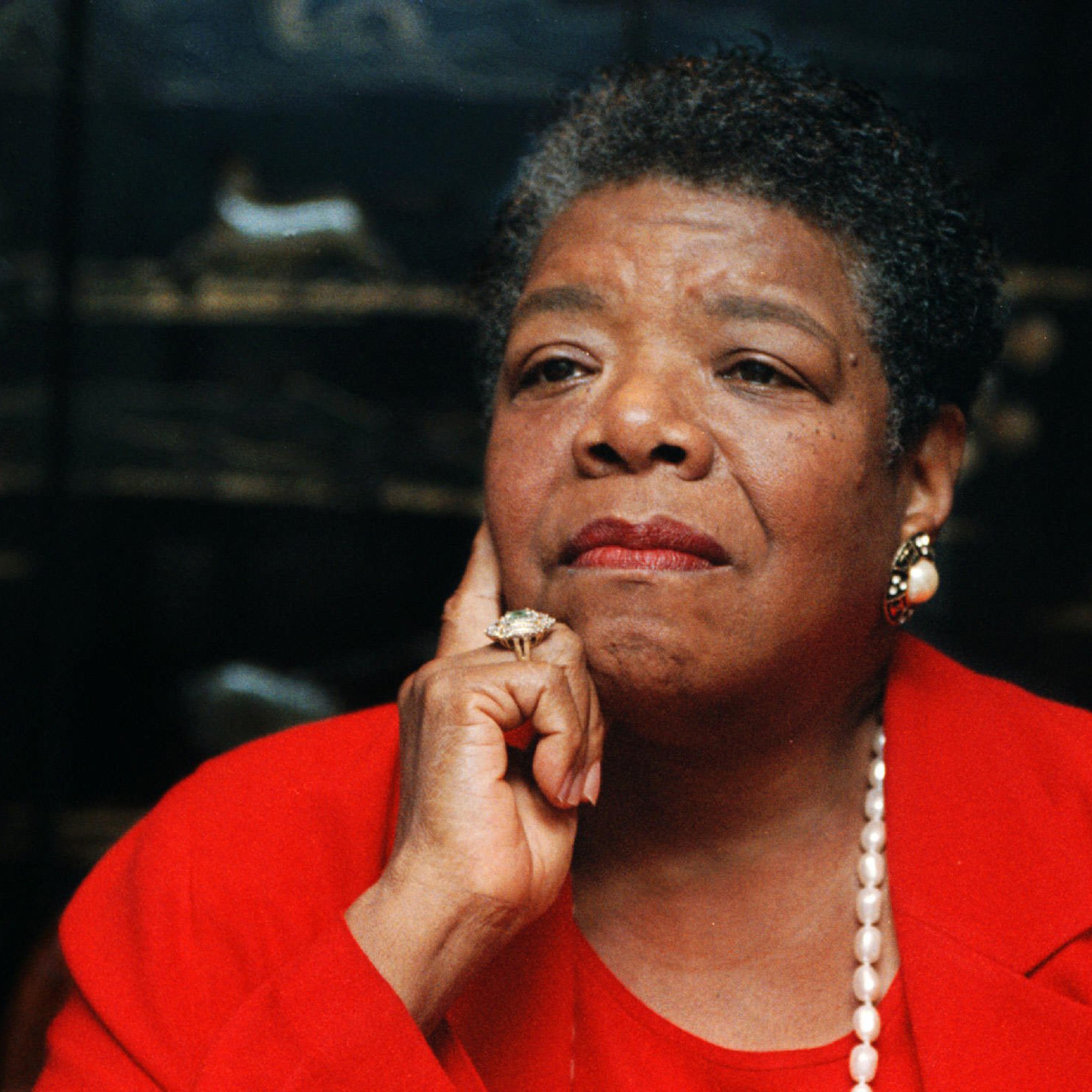 Maya Angelou in 1996.