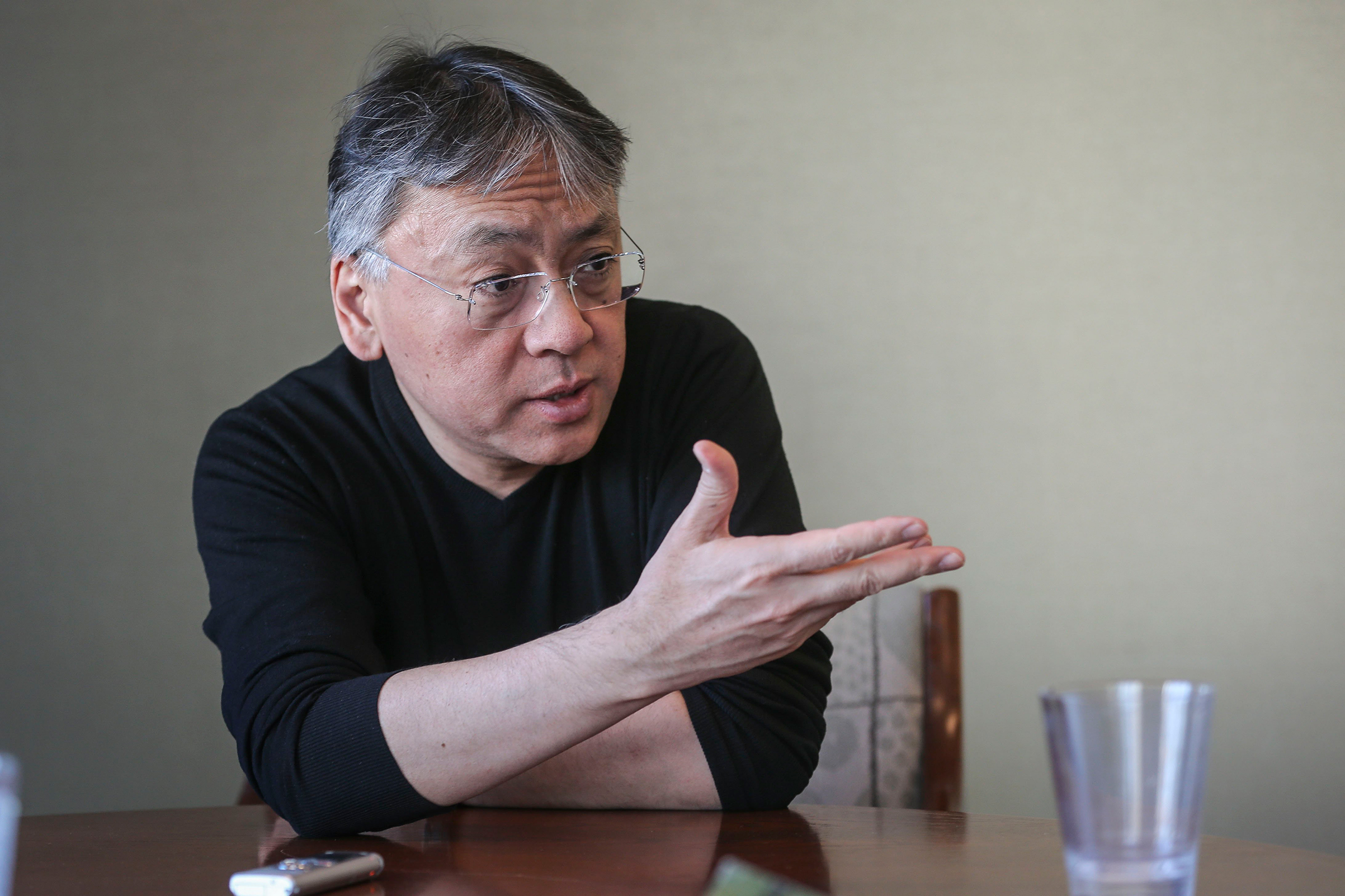 Author Kazuo Ishiguro won the 2017 Nobel Prize in Literature.