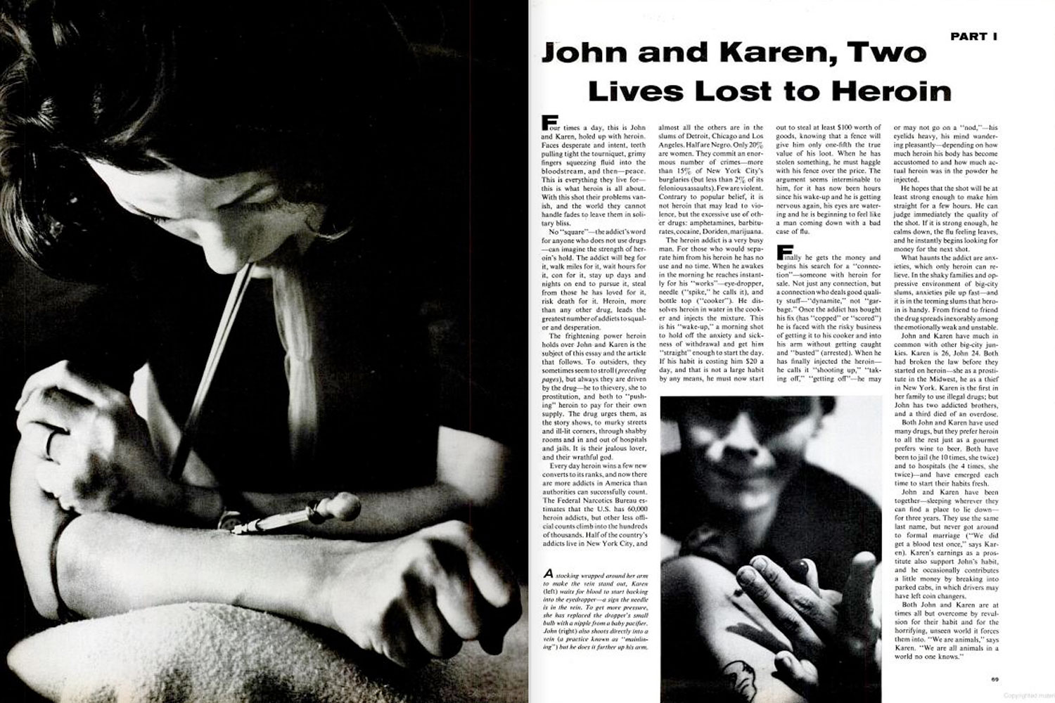 Needle Park, LIFE magazine, Feb. 26, 1965