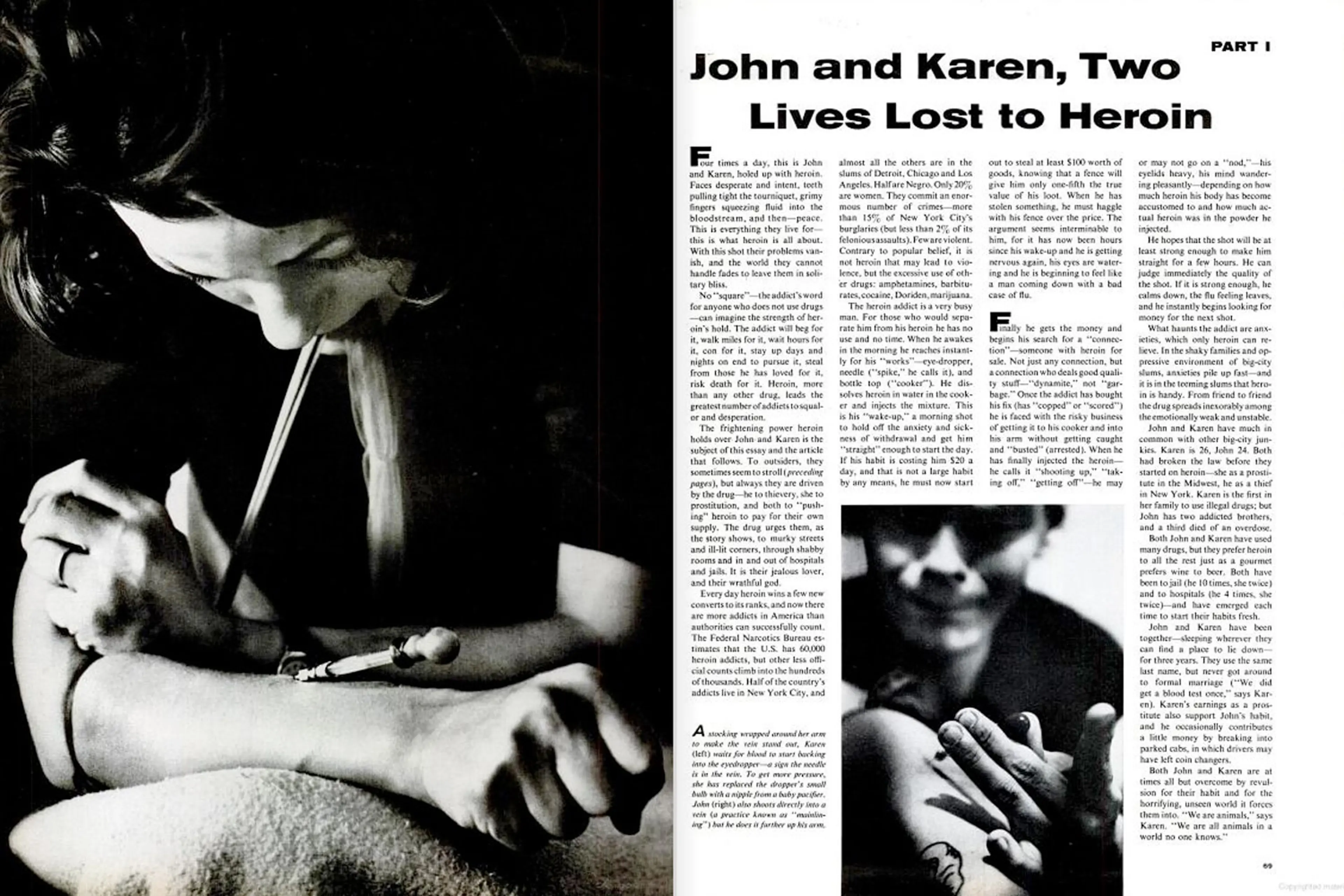 Needle Park, LIFE magazine, Feb. 26, 1965