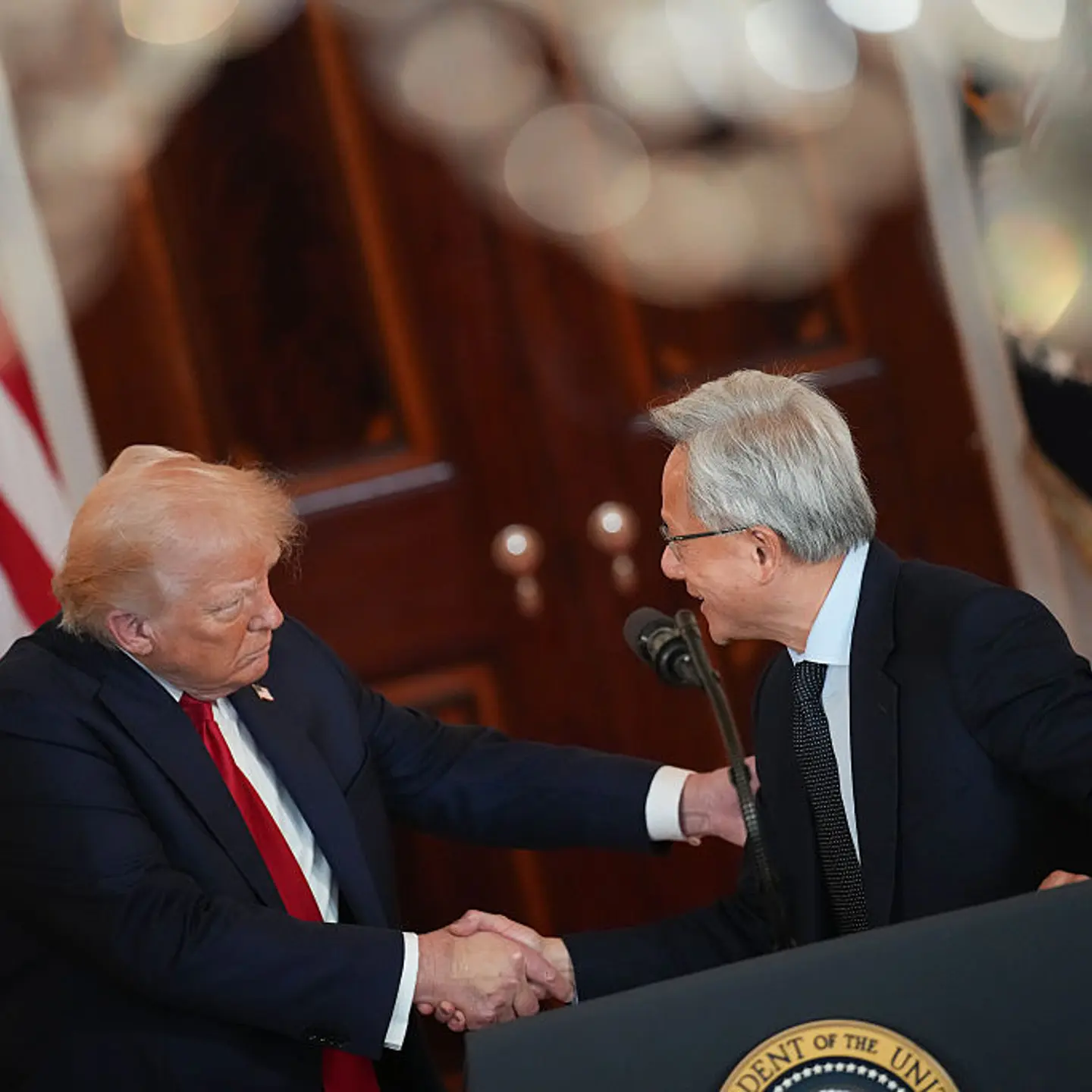 President Trump Delivers Remarks From The White House On Investing In America