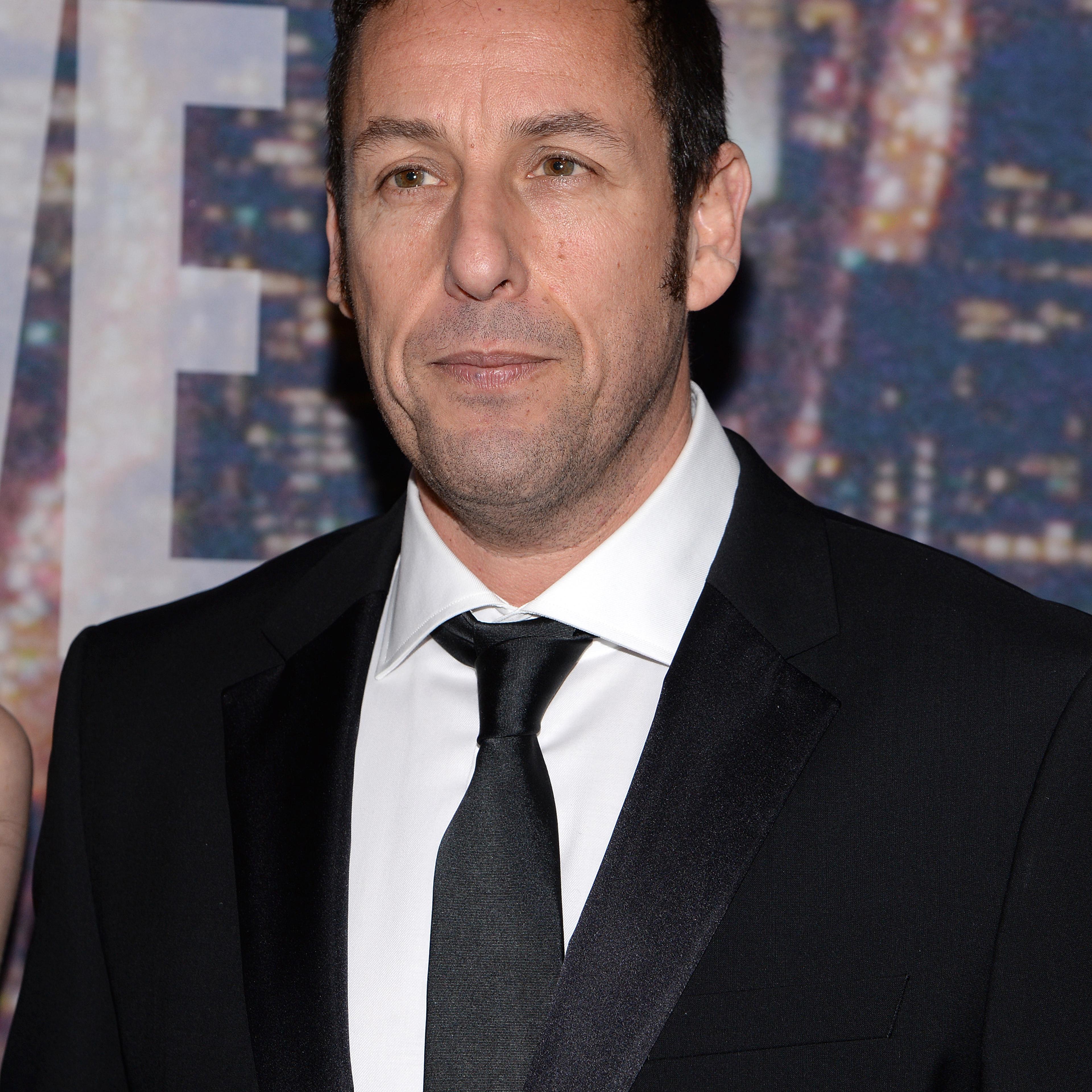 Actor Adam Sandler attends the SNL 40th Anniversary Special at 30 Rockefeller Plaza in New York, NY, on Feb. 15, 2015