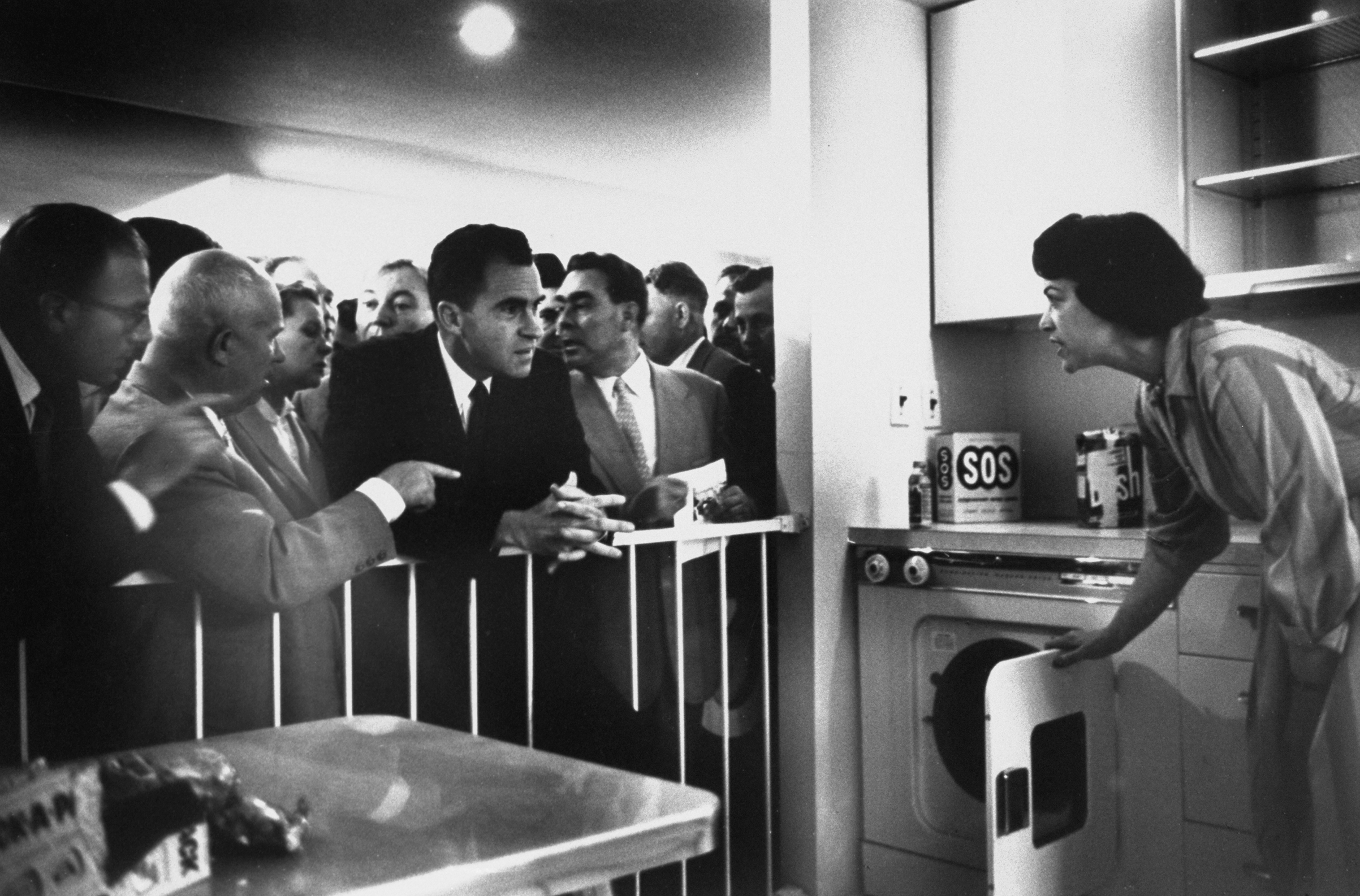 Nikita S. Khrushchev;Richard M. Nixon