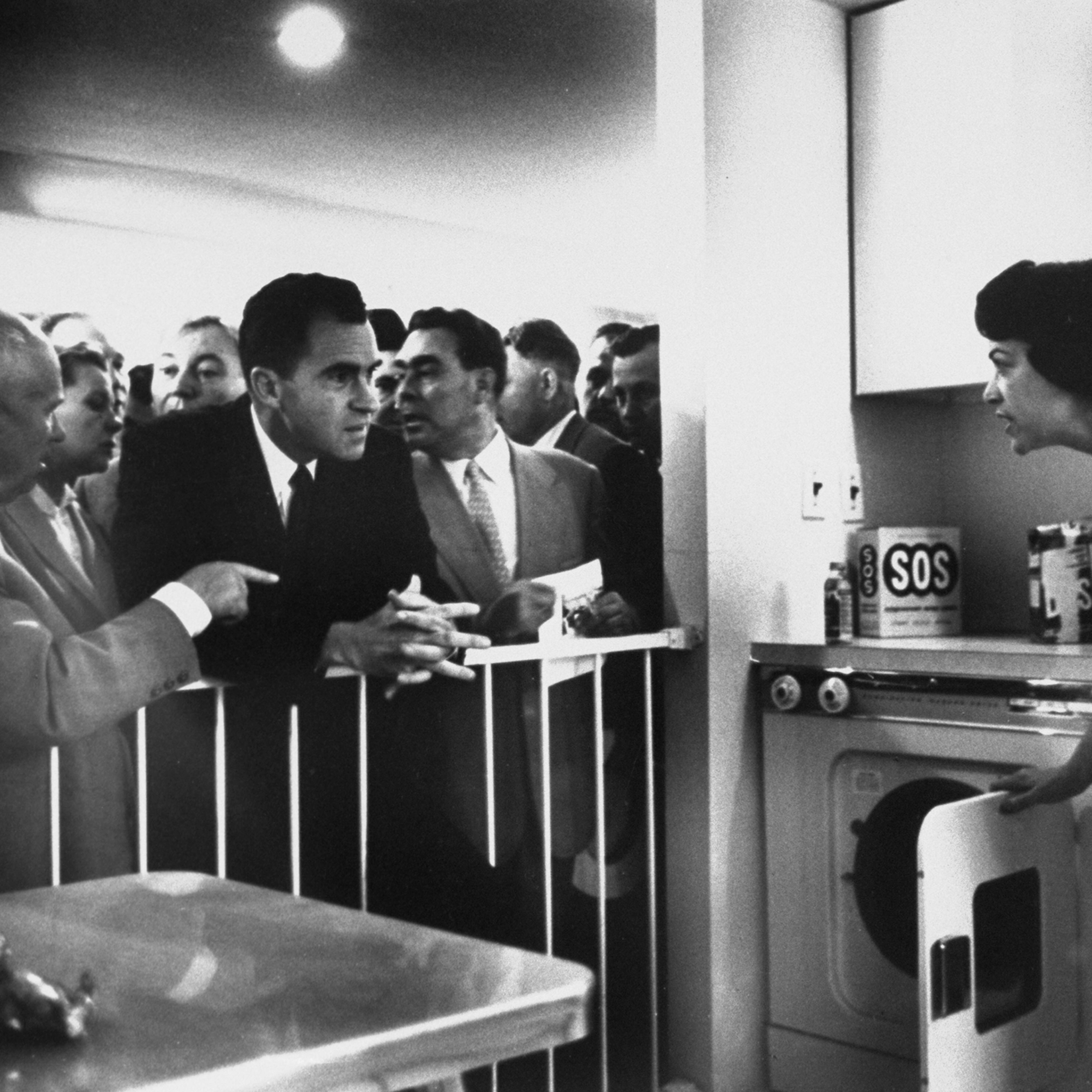 Nikita S. Khrushchev;Richard M. Nixon