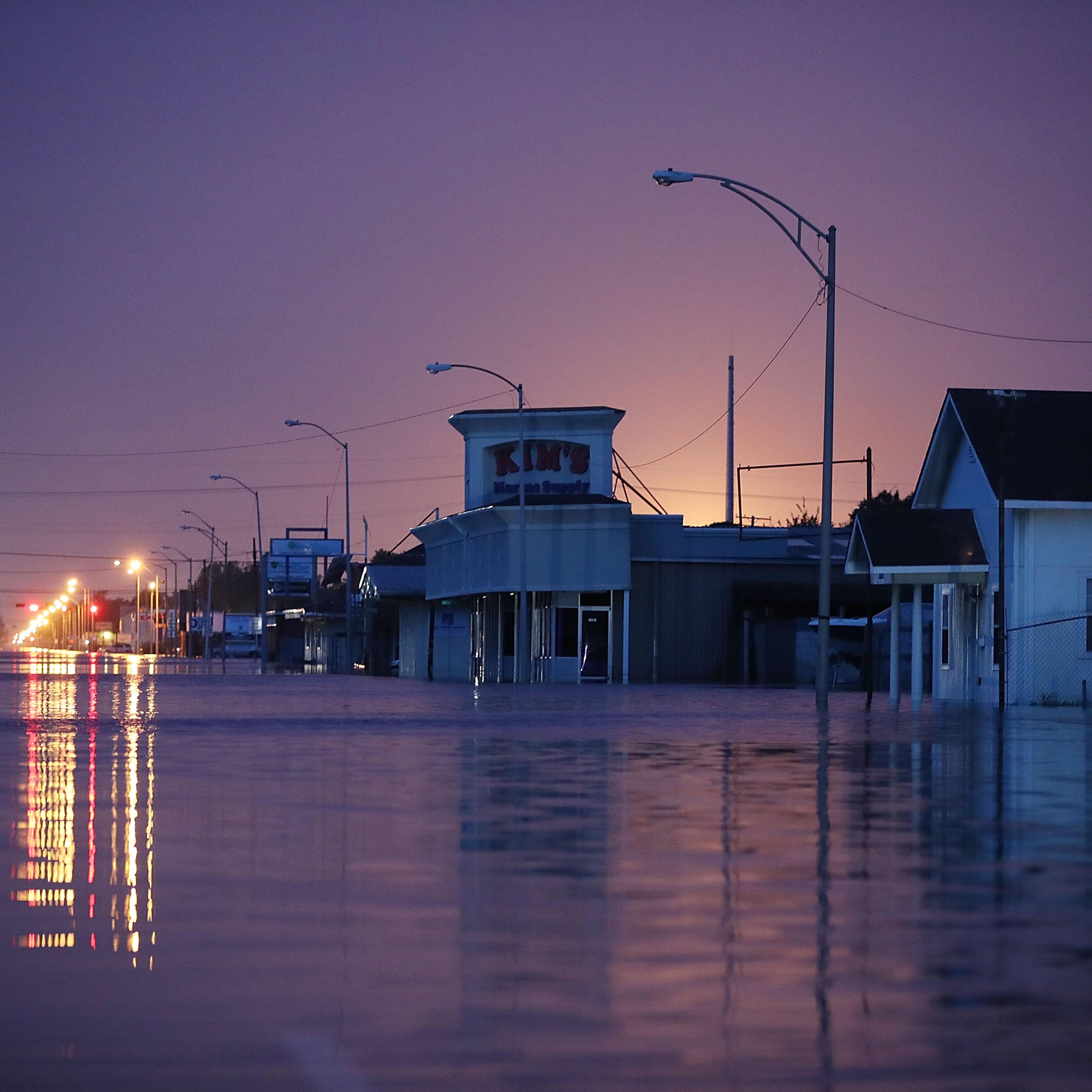 Southeast Texas Inundated After Harvey Makes Second Pass Over The Region