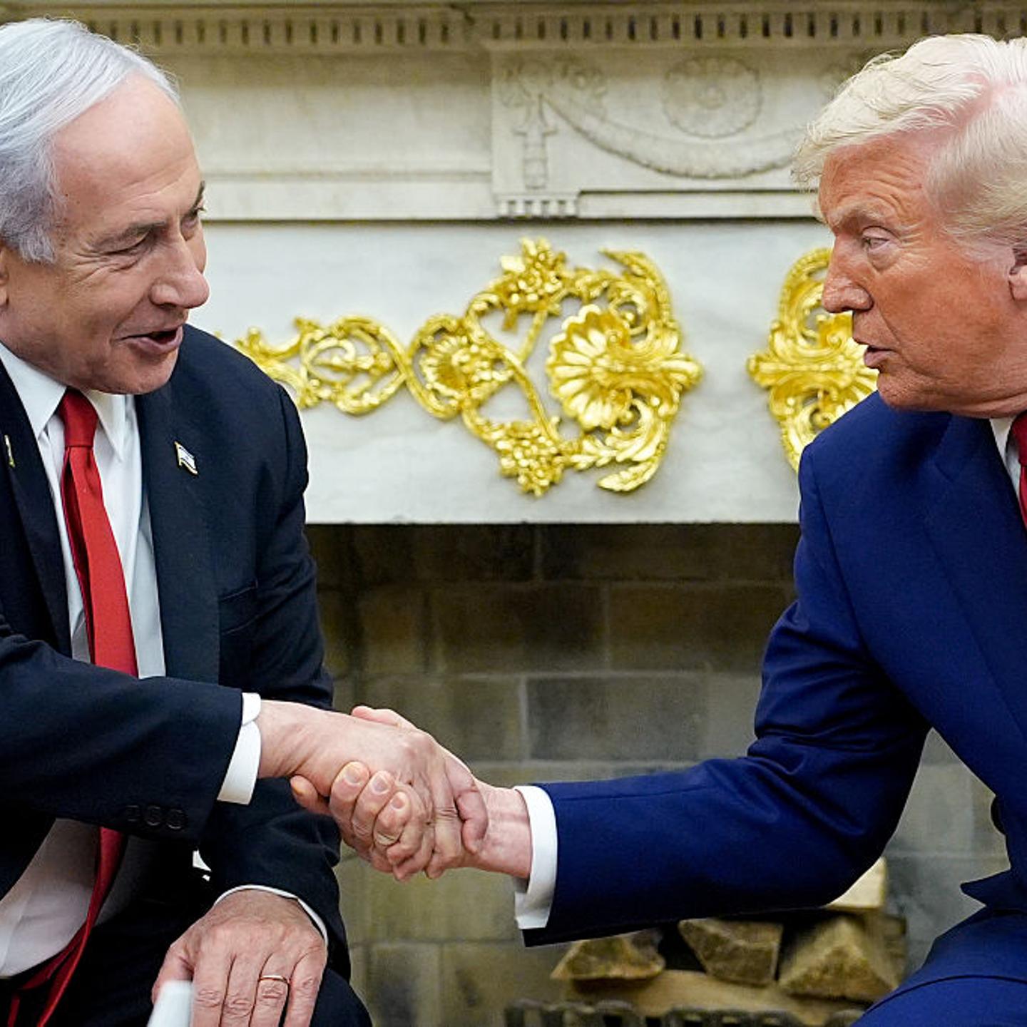 President Trump Meets Israeli Prime Minister Netanyahu