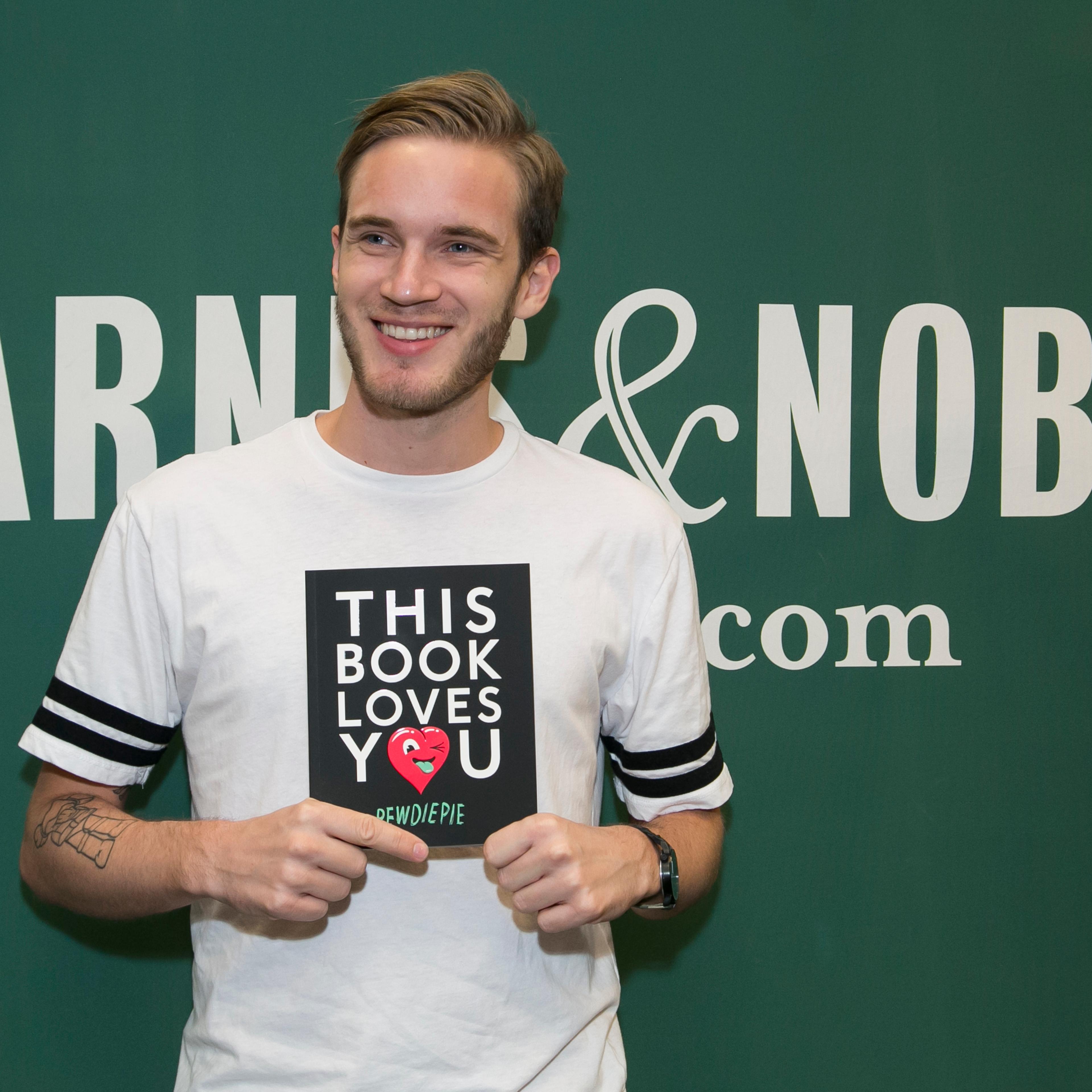 PewDiePie Book Signing For "This Book Loves You"