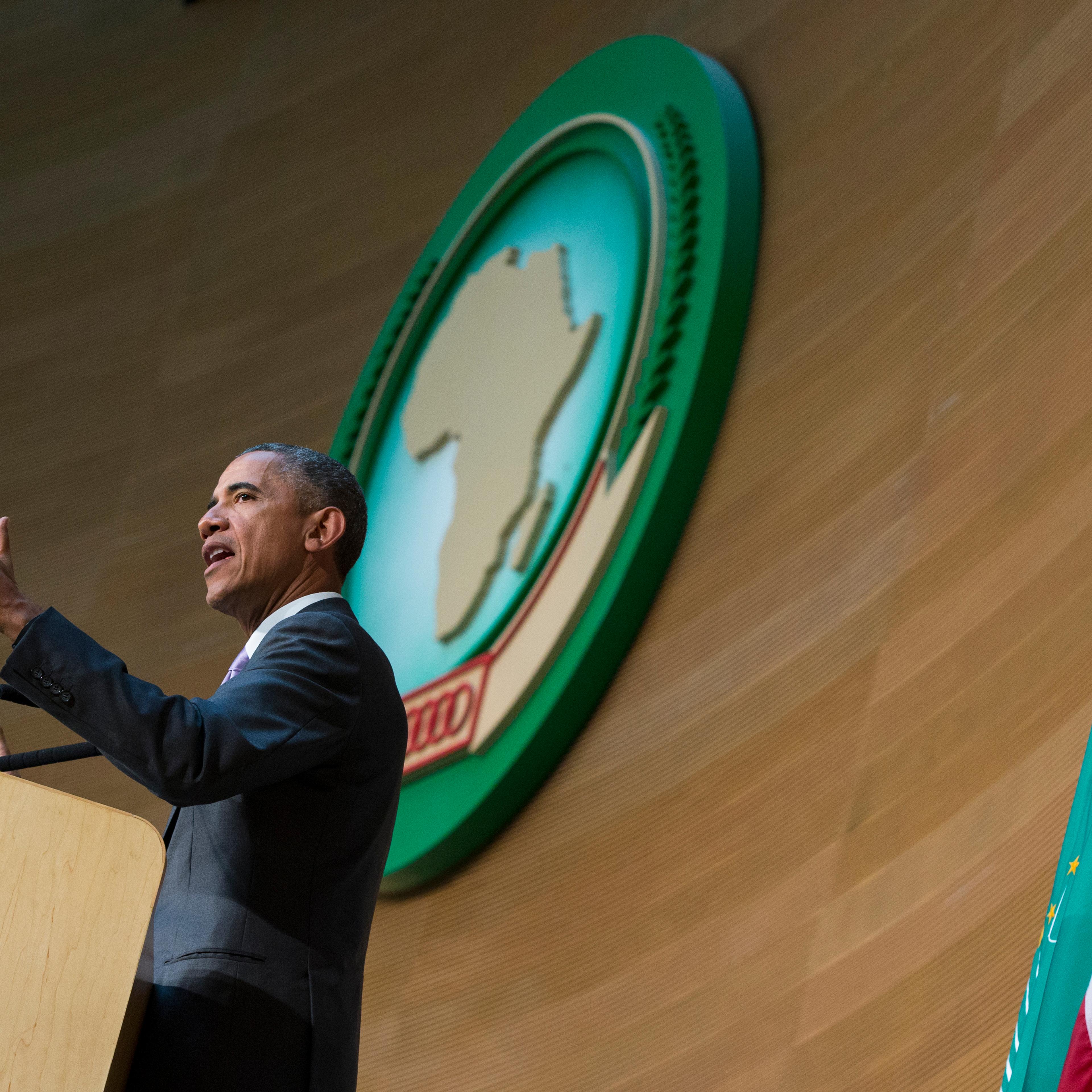 Barack Obama african union