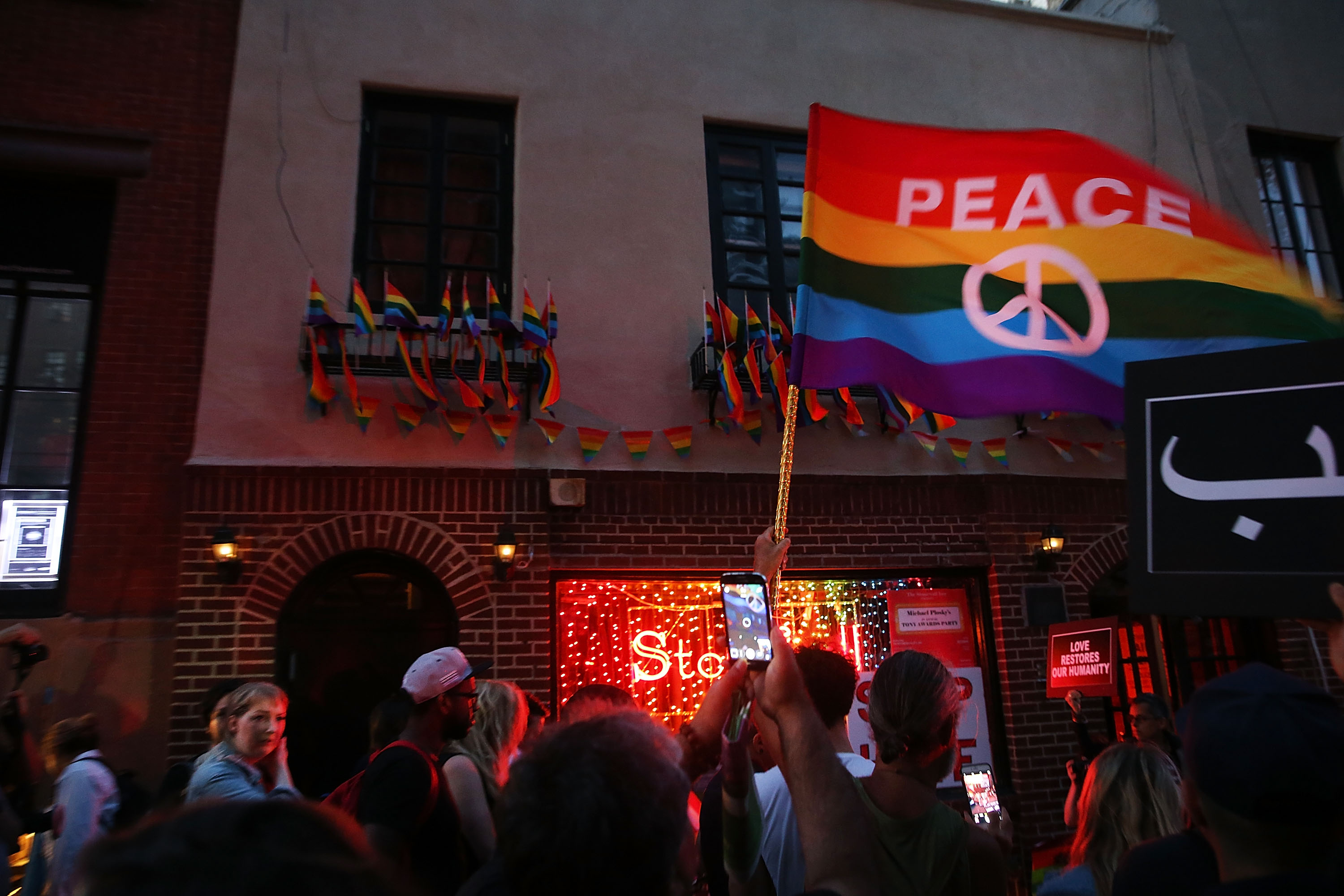 Mourners In New York Remember Victims Of Mass Shooting At Orlando Nightclub