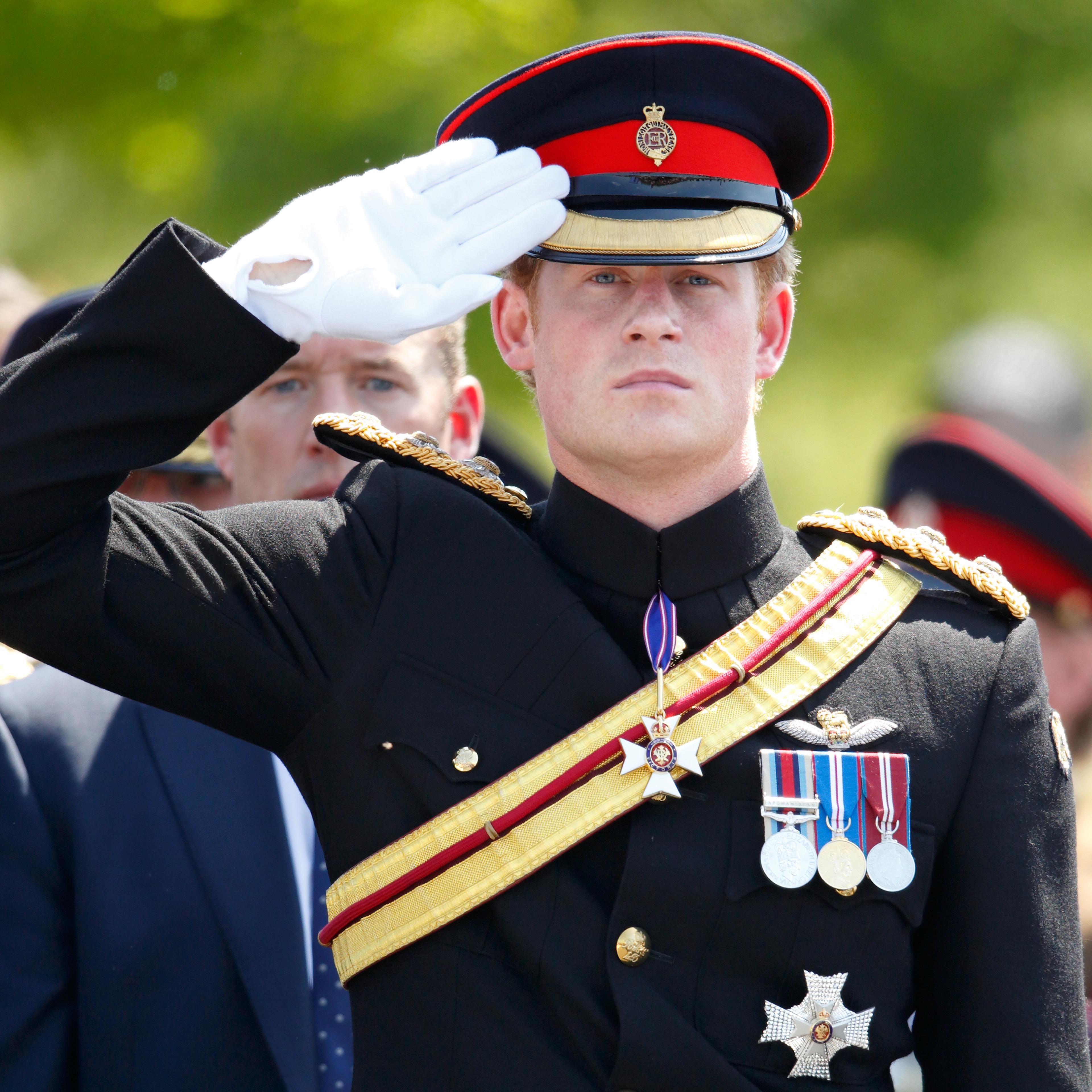 Prince Harry Visits The National Memorial Arboretum