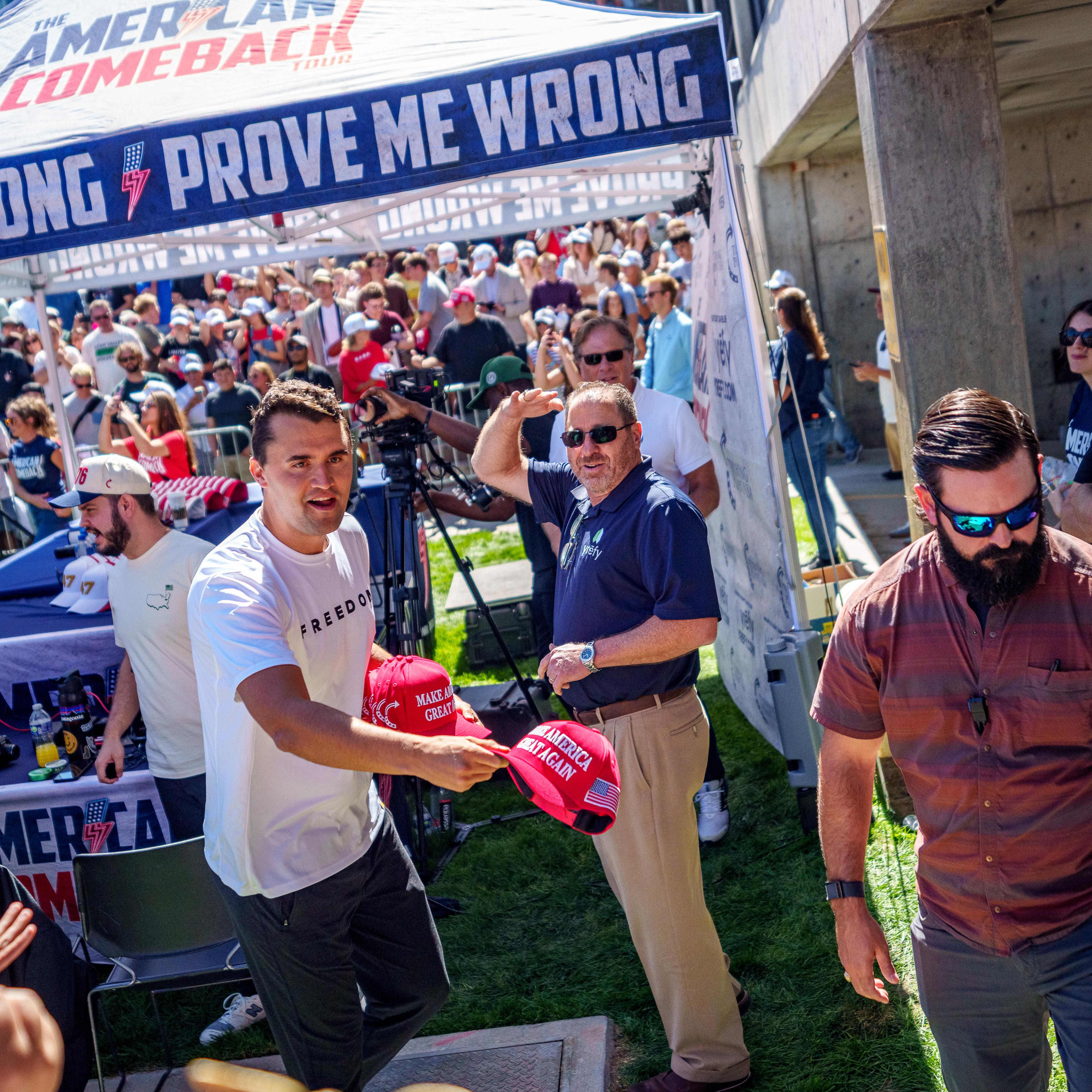 Political Activist Charlie Kirk Shot Dead At Utah Valley University