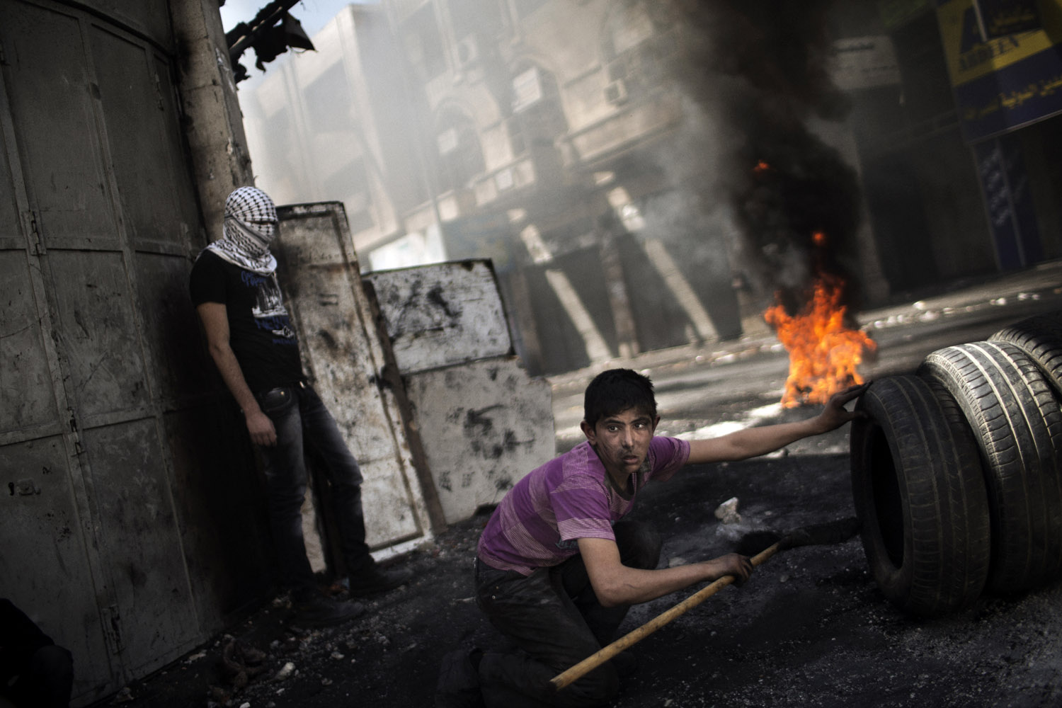 TOPSHOTS-PALESTINIAN-ISRAEL-PRISONERS-UNREST