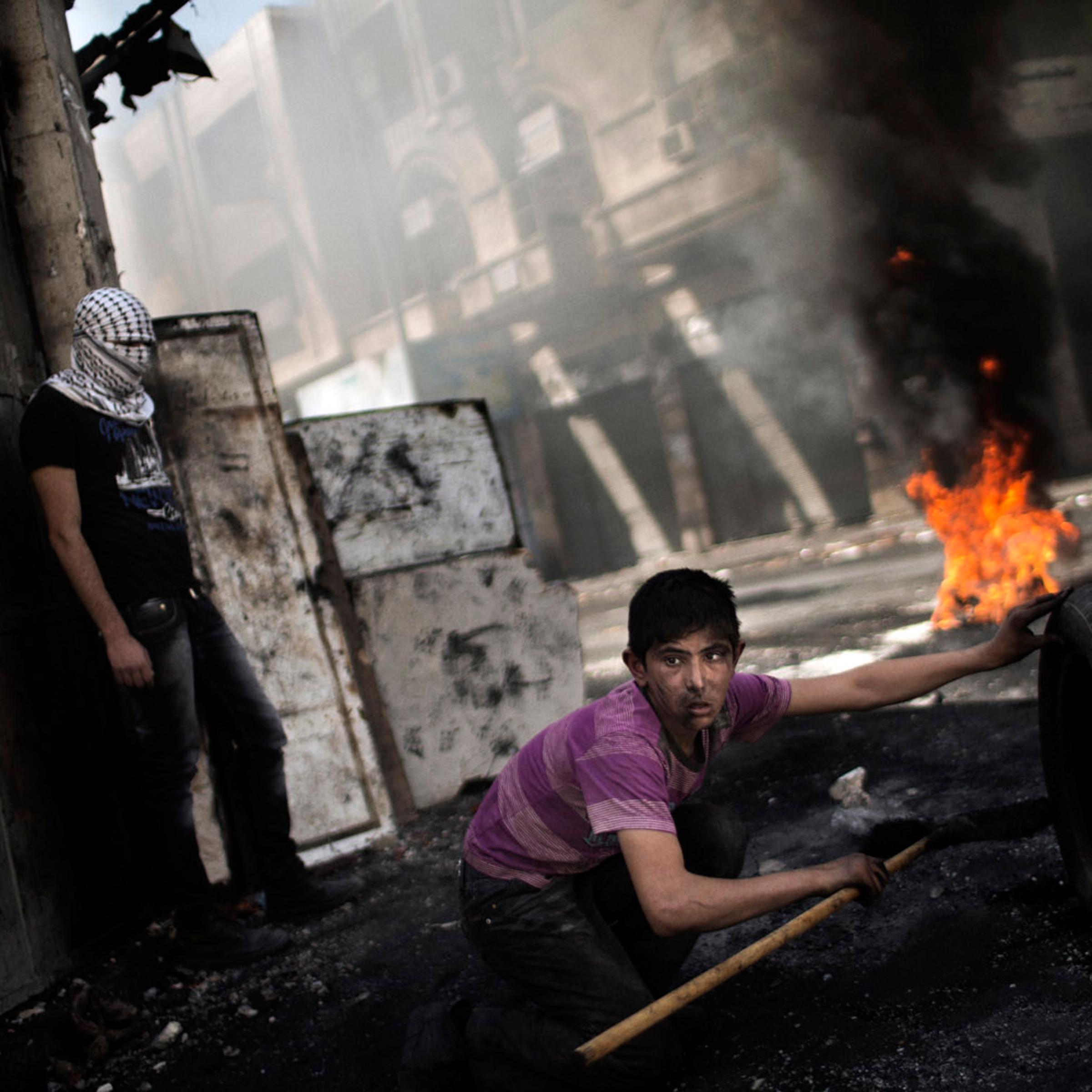 TOPSHOTS-PALESTINIAN-ISRAEL-PRISONERS-UNREST