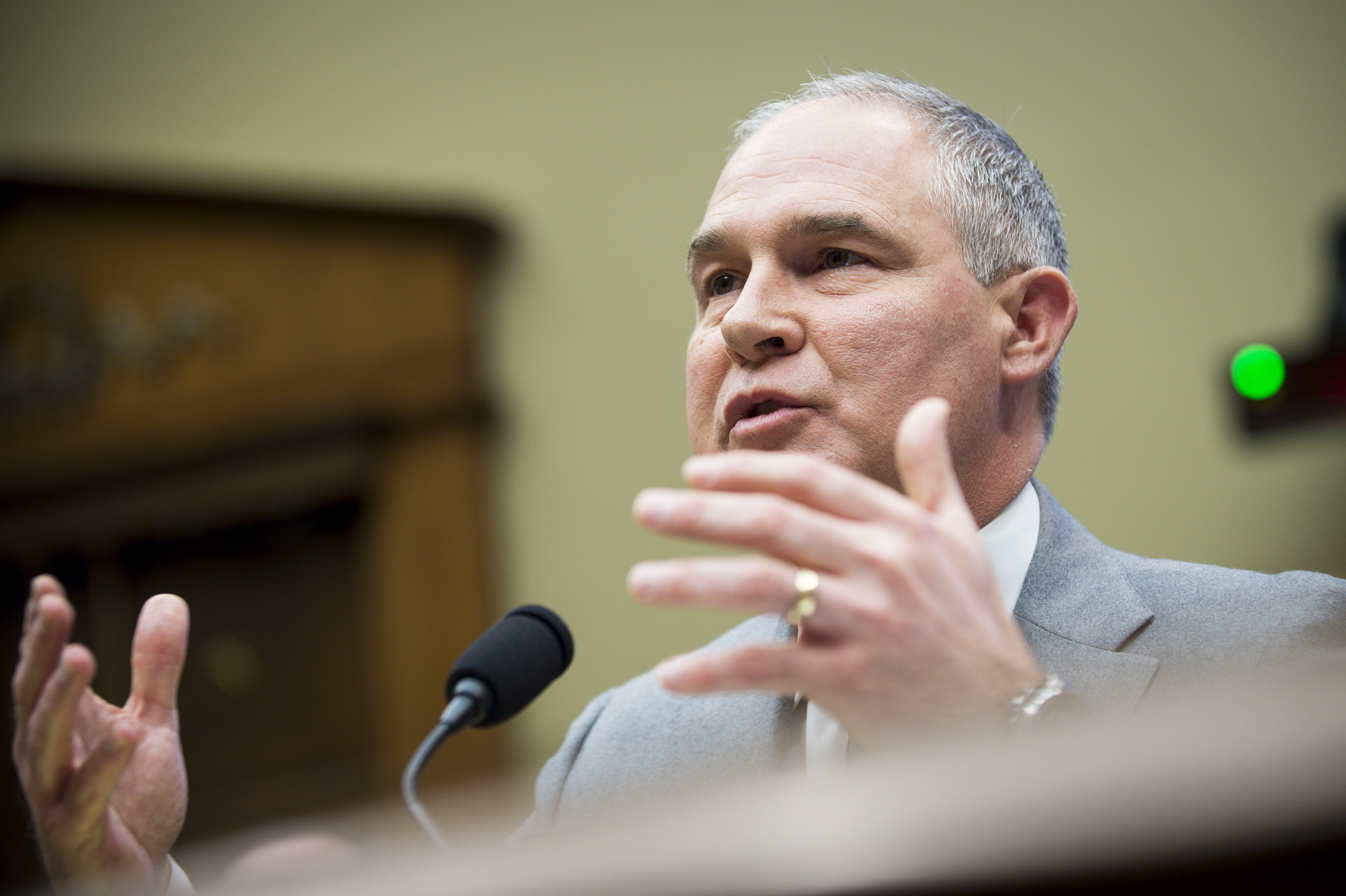 scott pruitt donald trump interview