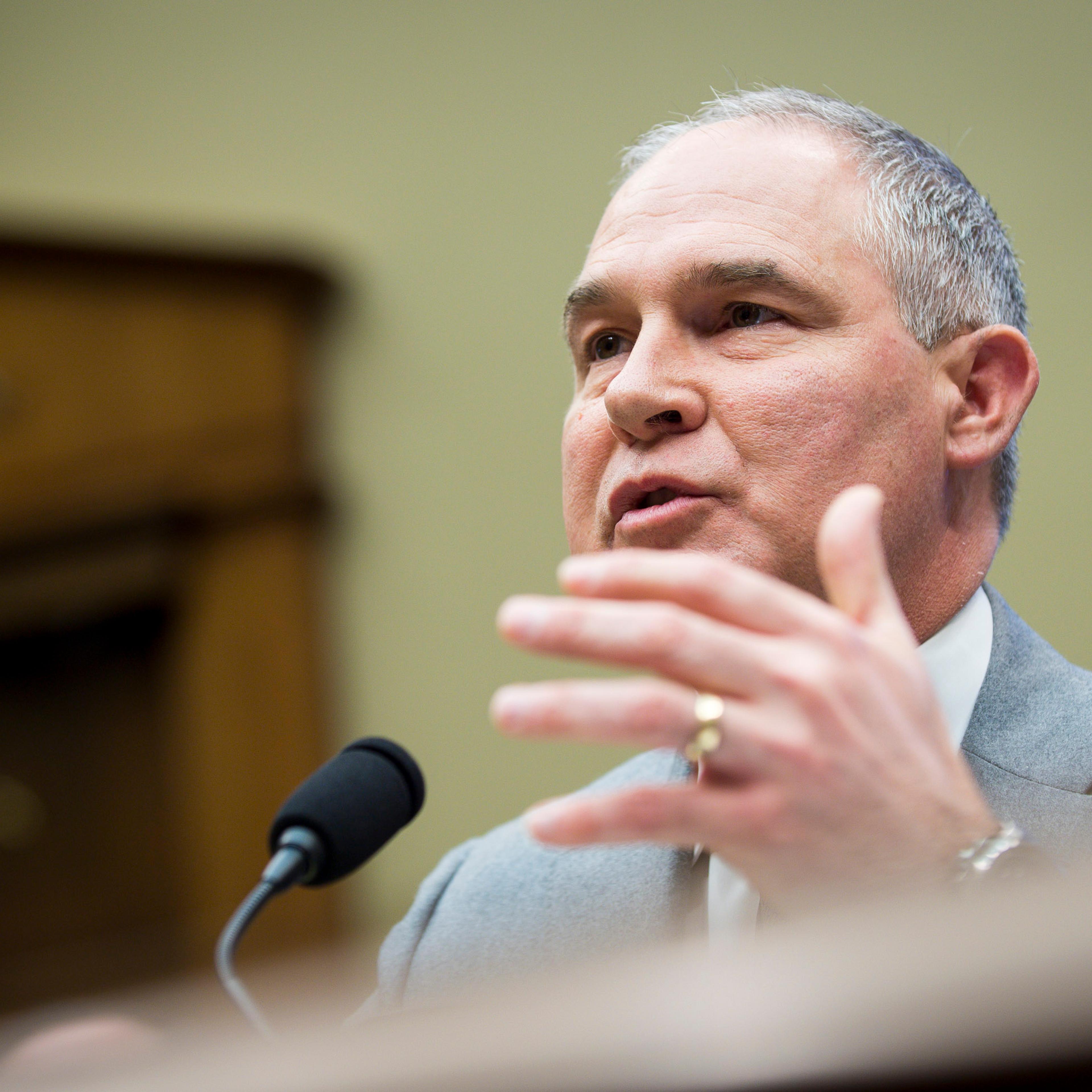 scott pruitt donald trump interview