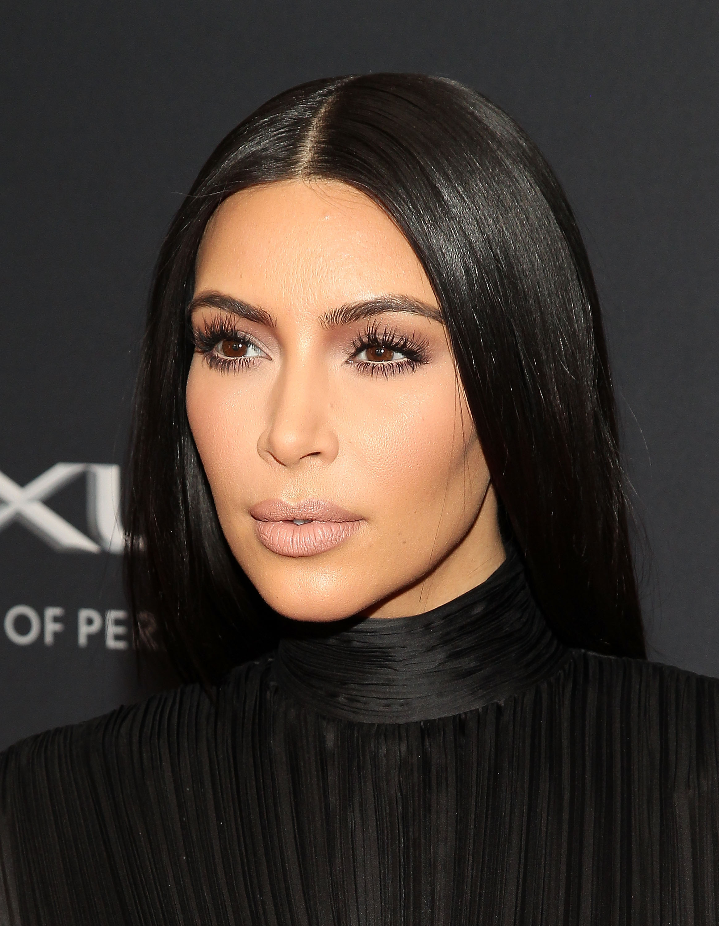 Kim Kardashian attends the 2015 BET Honors at the Warner Theatre in Washington on January 24, 2015.