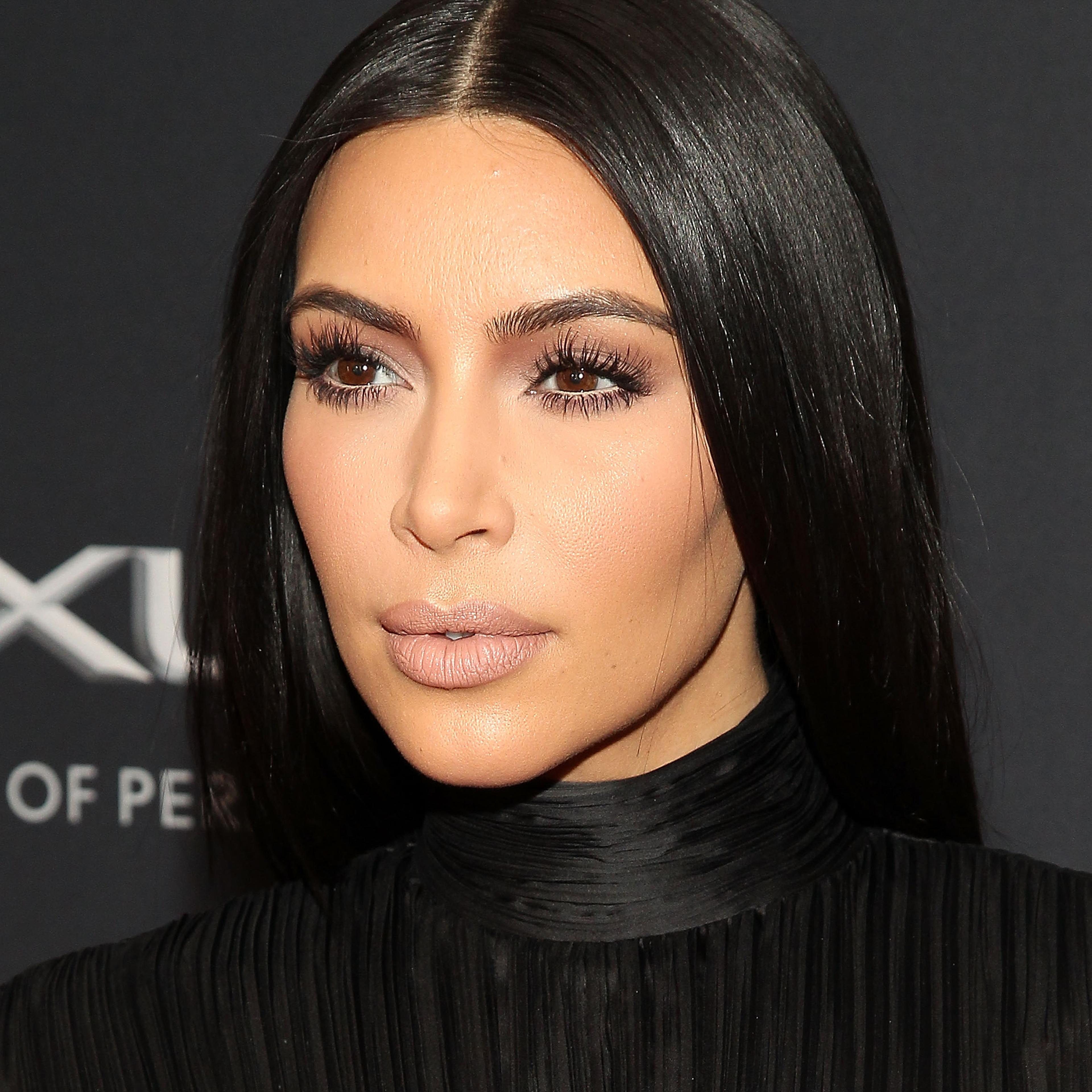 Kim Kardashian attends the 2015 BET Honors at the Warner Theatre in Washington on January 24, 2015.