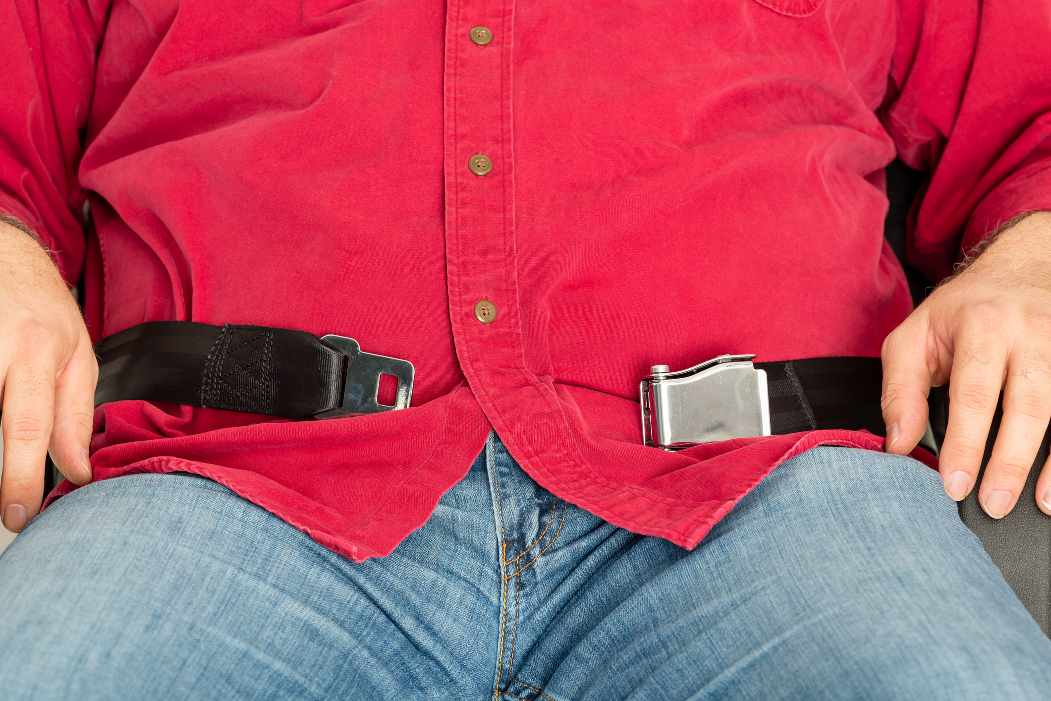 U.S. airlines have varying policies on passengers who exceed size restrictions.