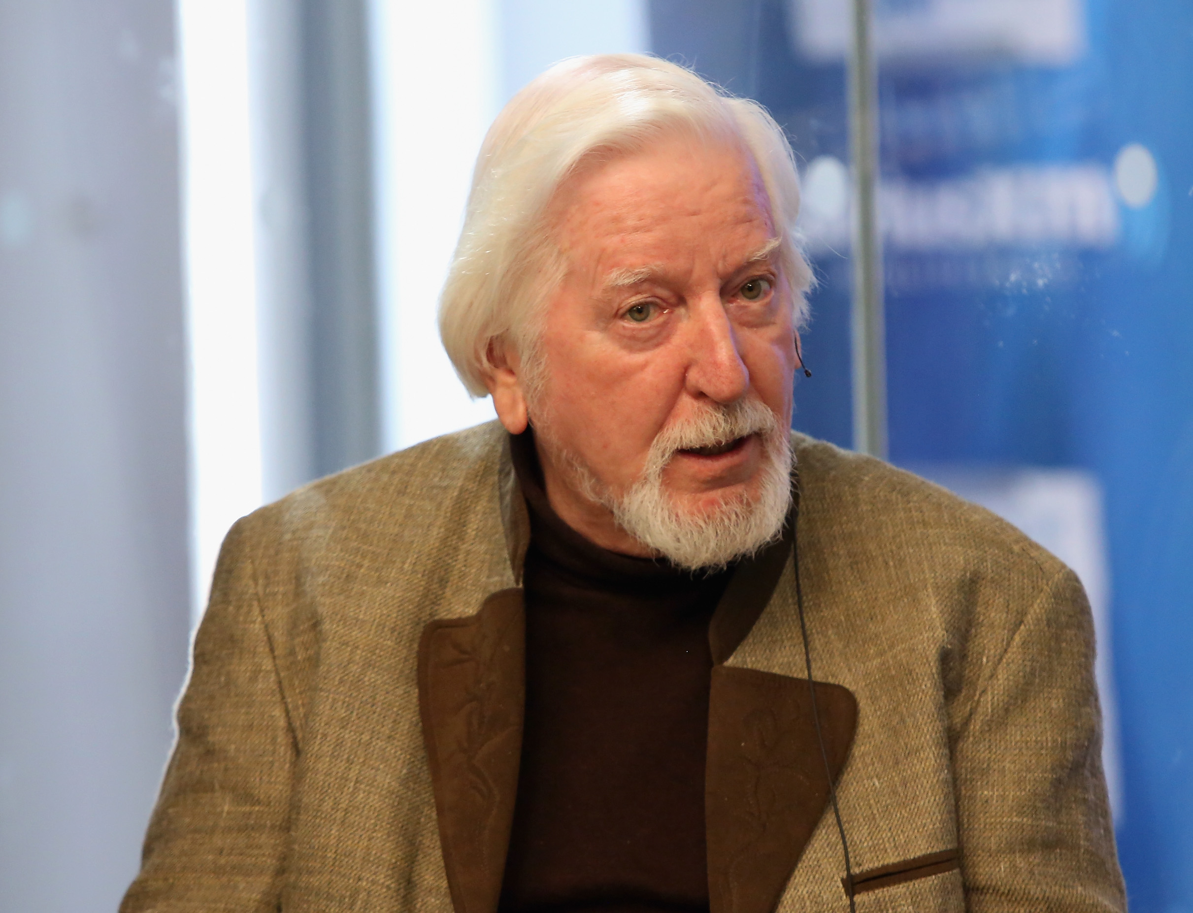 Caroll Spinney "Oscar and Big Bird" attends SiriusXM's Town Hall with original cast members from Sesame Street commemorating the 45th anniversary of the celebrated series debut on public television moderated by Weekend TODAY co-anchor Erica Hill on Oct. 