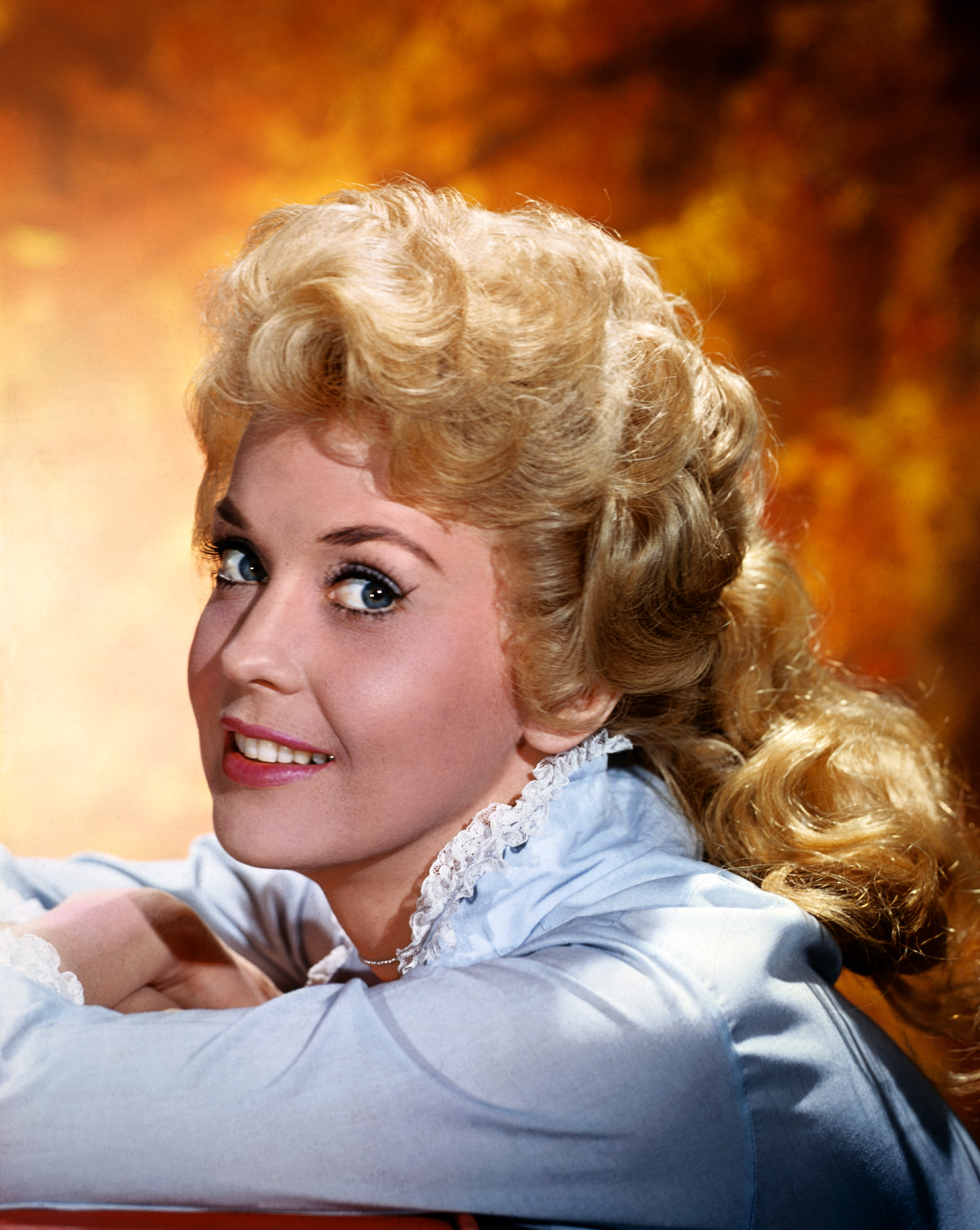 Actress, Donna Douglas from the TV show The Beverly Hillbillies in 1964.