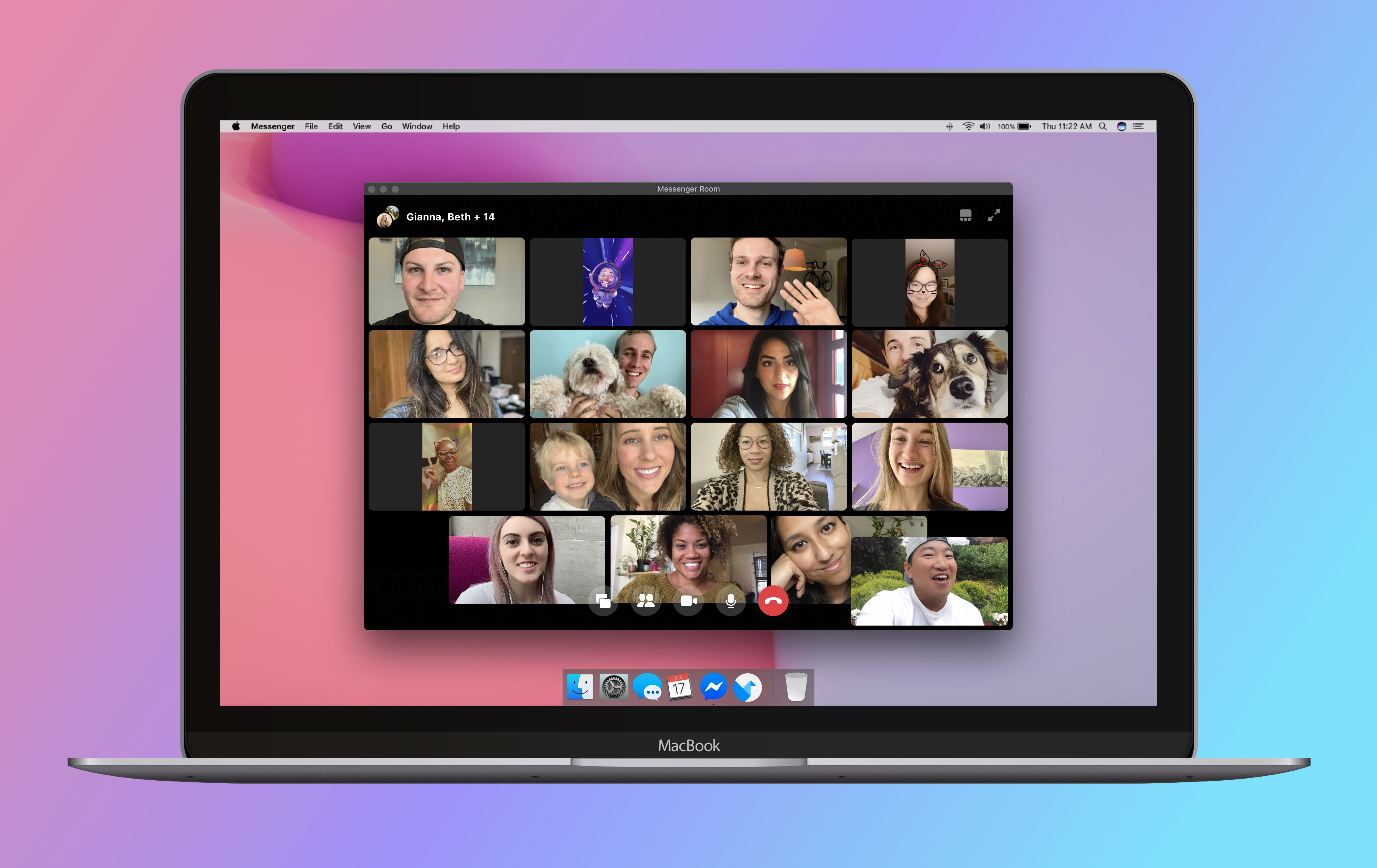 Facebook Messenger Rooms