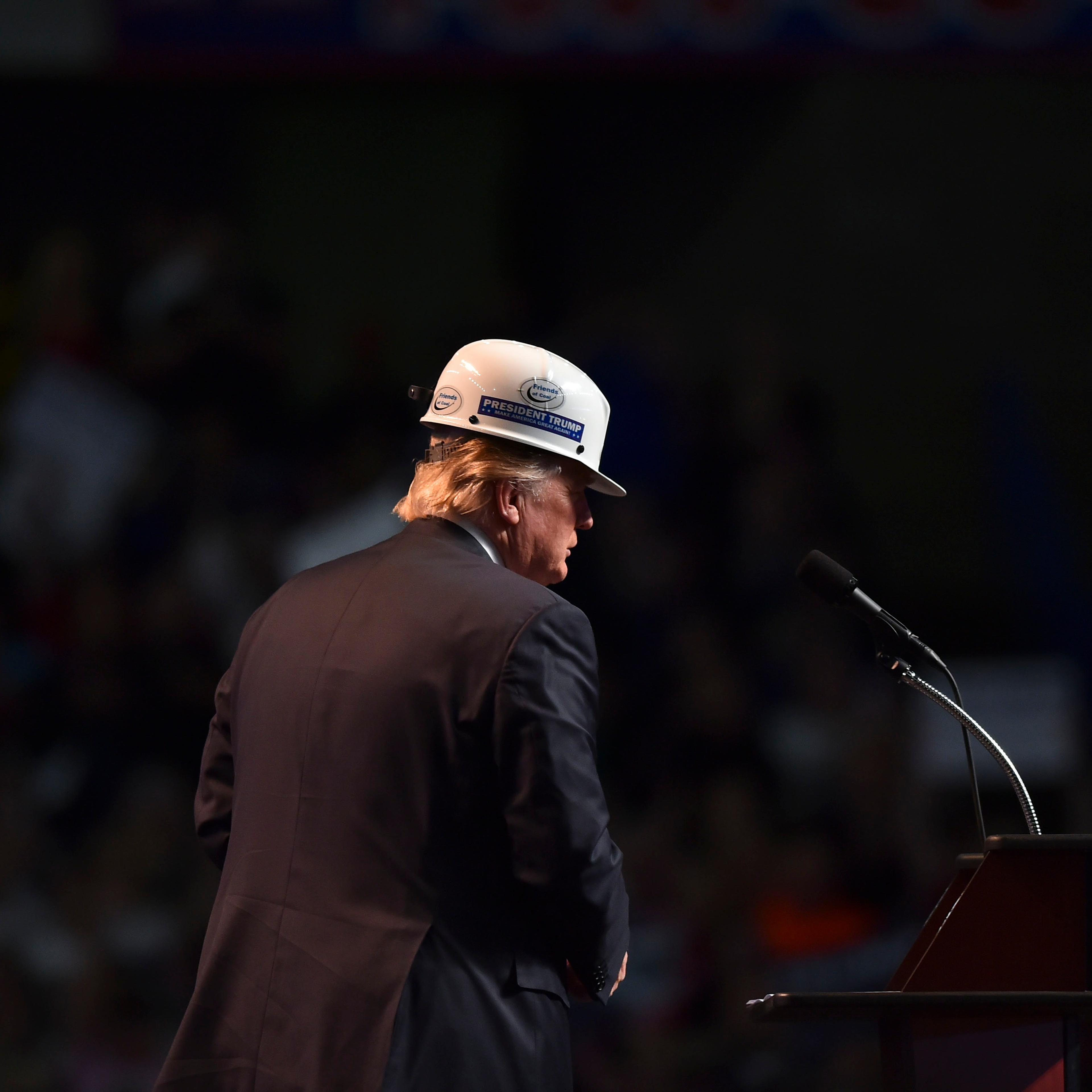 President Donald Trump, coal jobs and climate change agreement