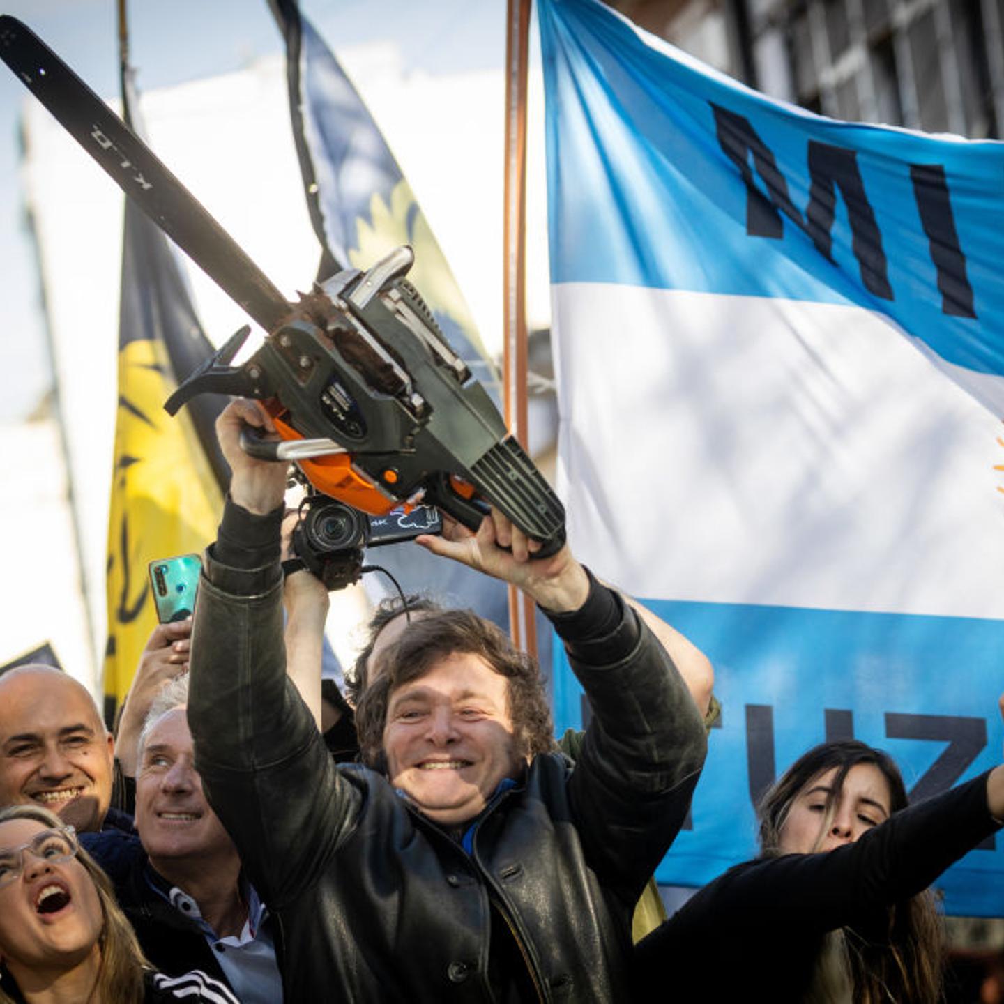 Javier Milei Presidential Rally In Buenos Aires