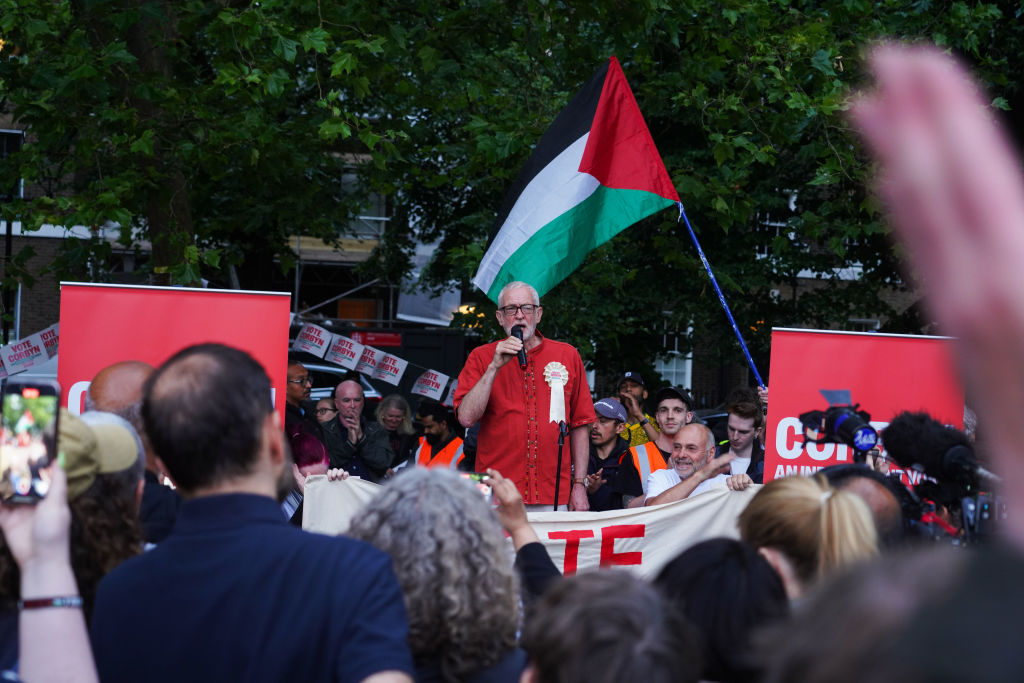 Jeremy Corbyn Rally On The Eve Of Election Day