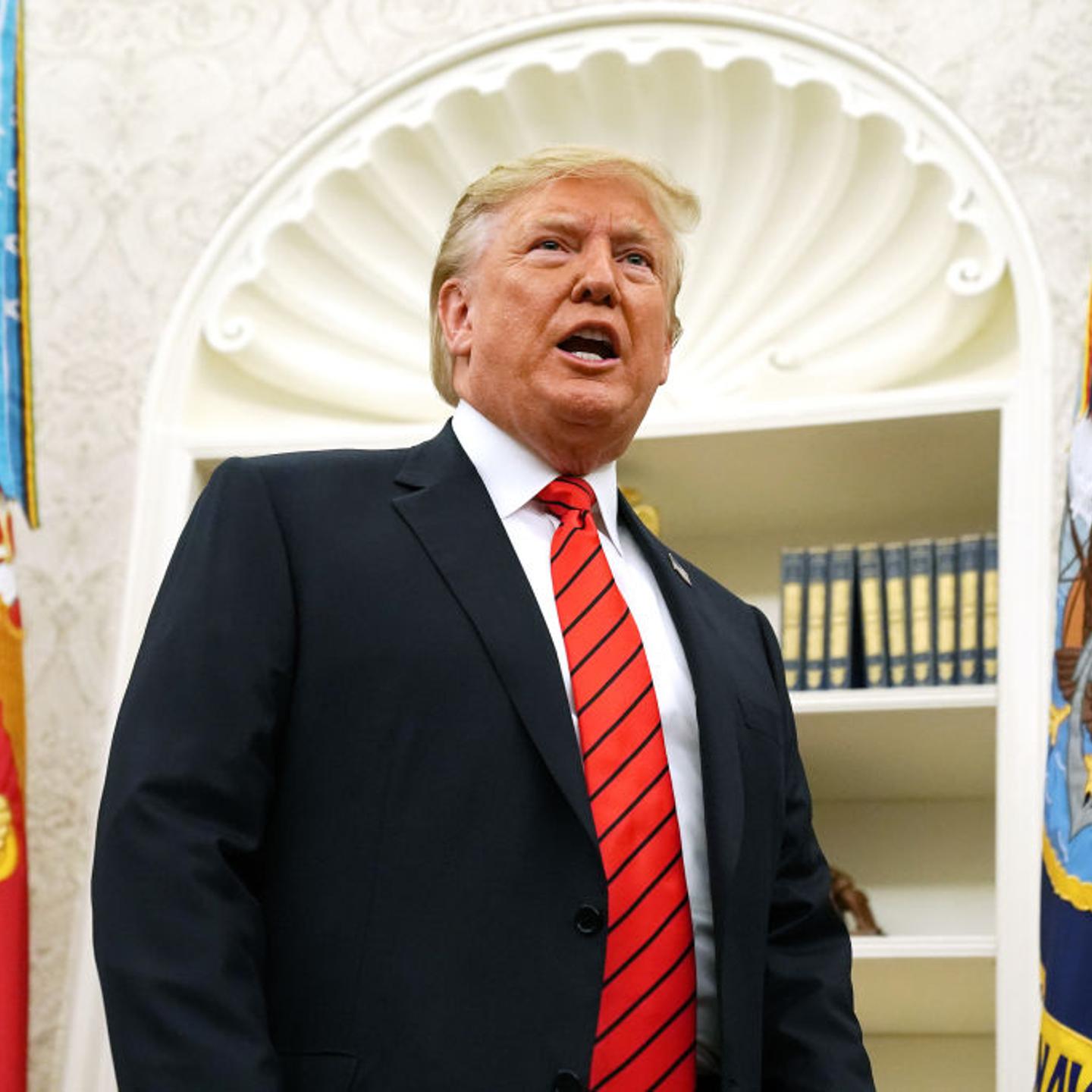 President Trump Participates In Ceremonial Swearing In Of Labor Secretary Eugene Scalia At Oval Office
