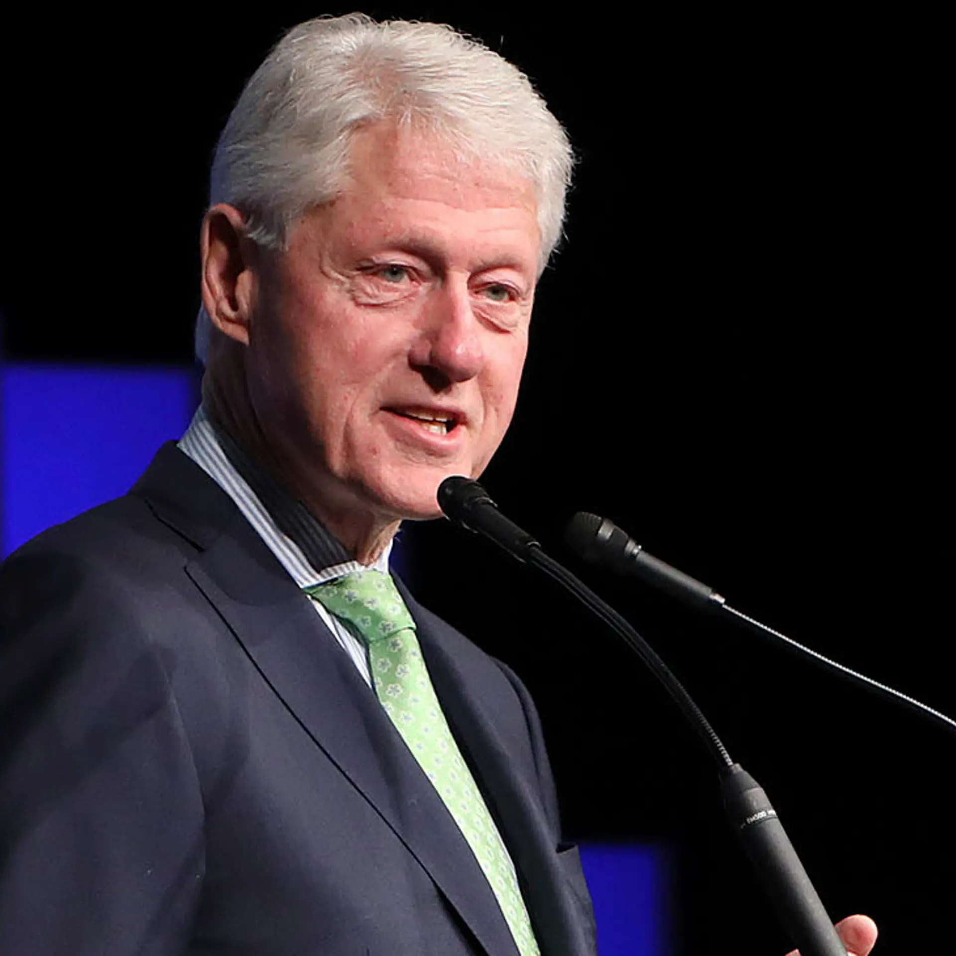 Bill Clinton in New York City, on April 18, 2017.