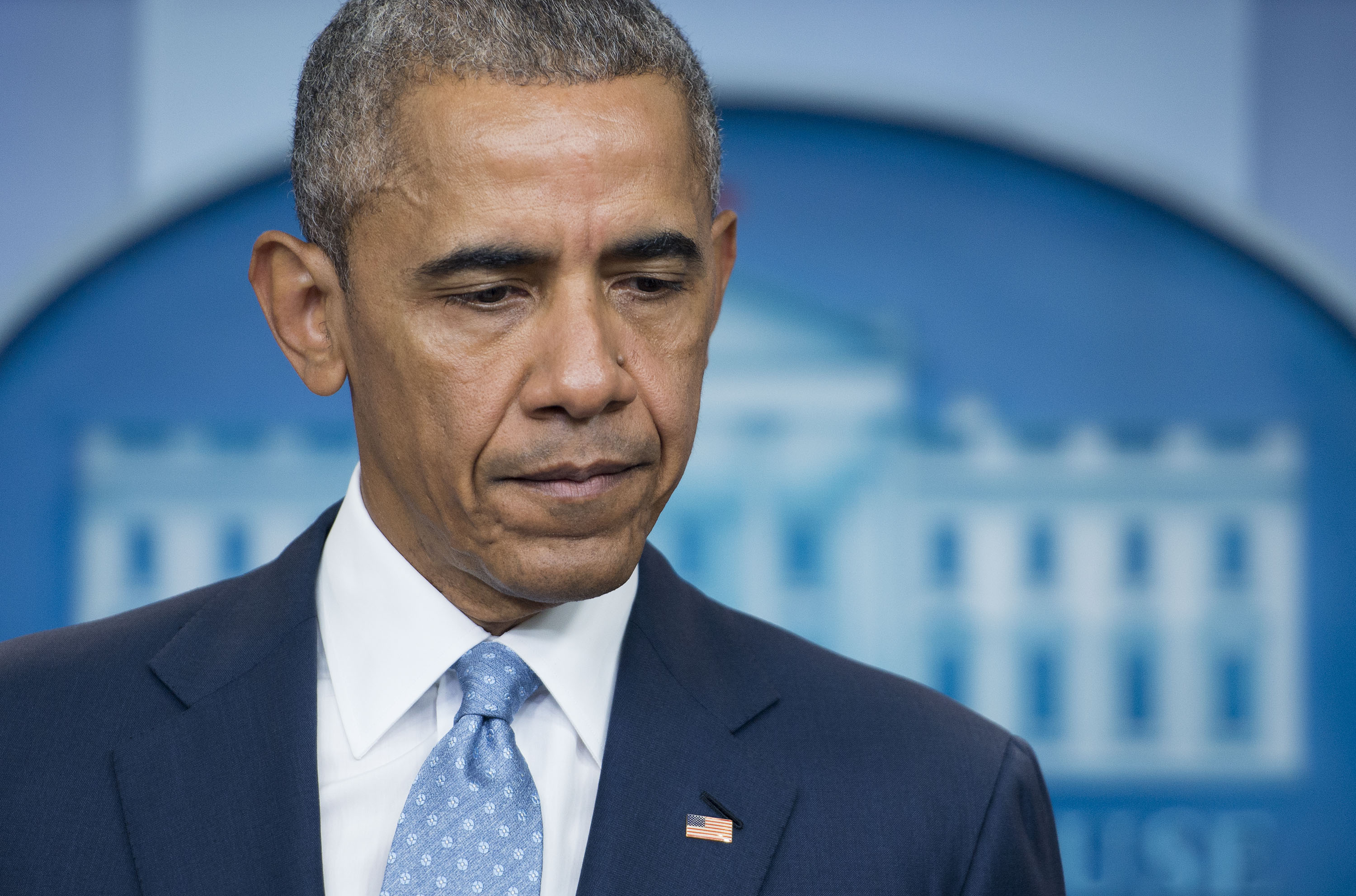 President Obama Briefs The Press On Slain Officers In Baton Rouge