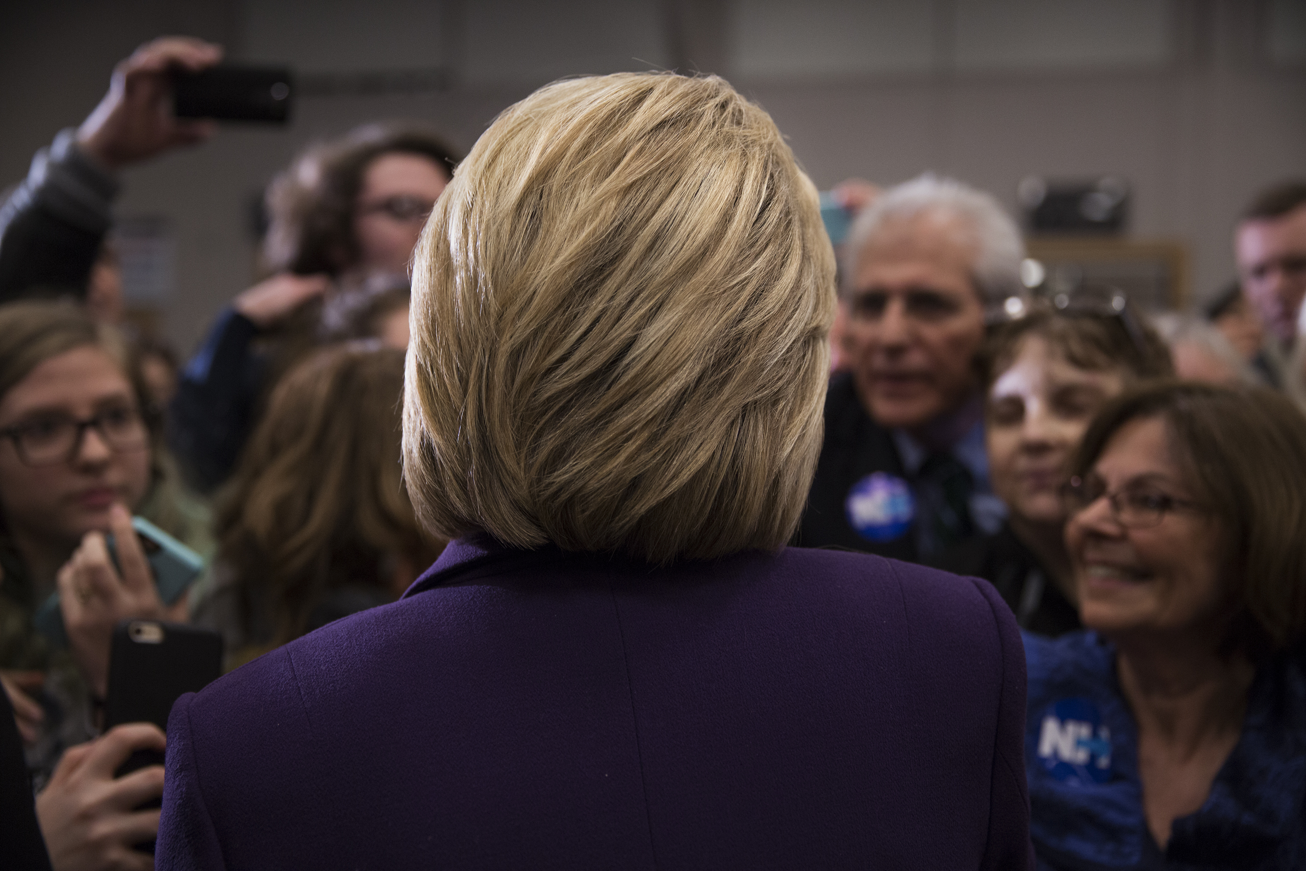 After the narrowest possible victory in Iowa, Clinton faces another challenge from Senator Bernie Sanders in New Hampshire