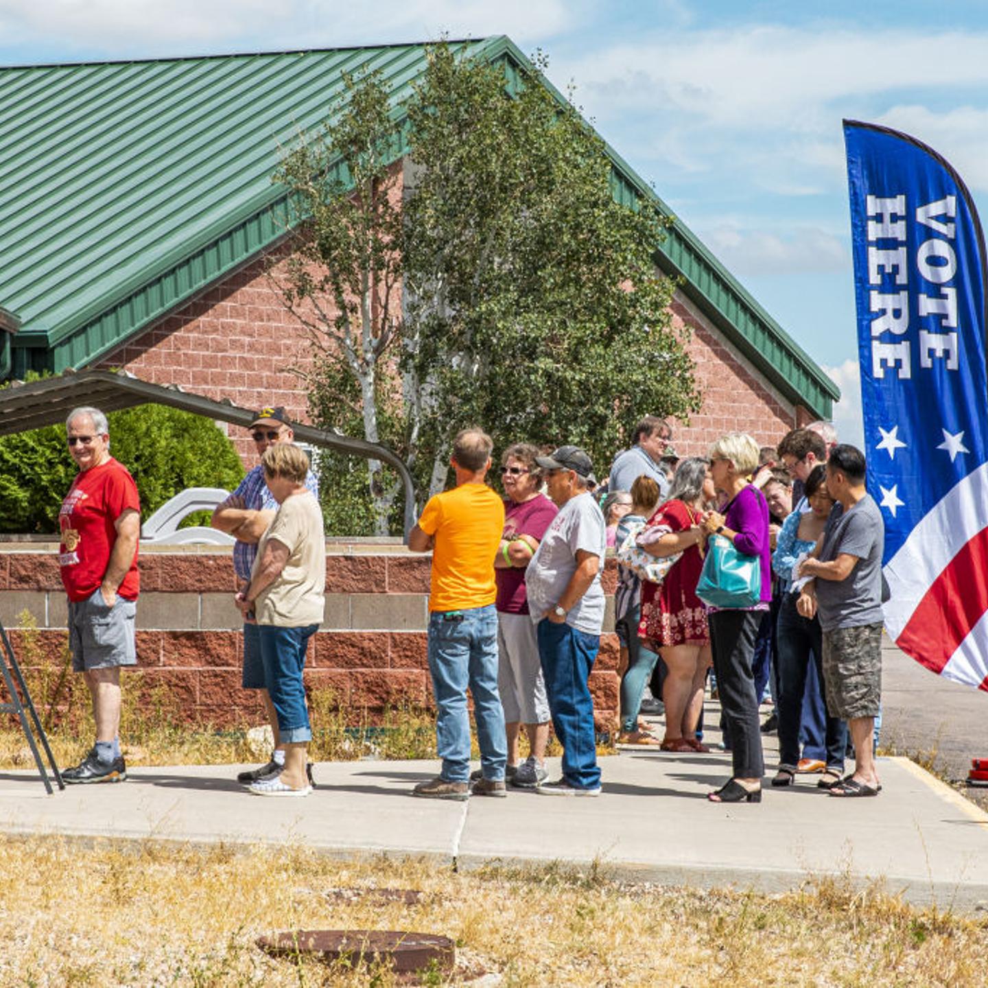 Voters Cast Ballots In Wyoming Primary