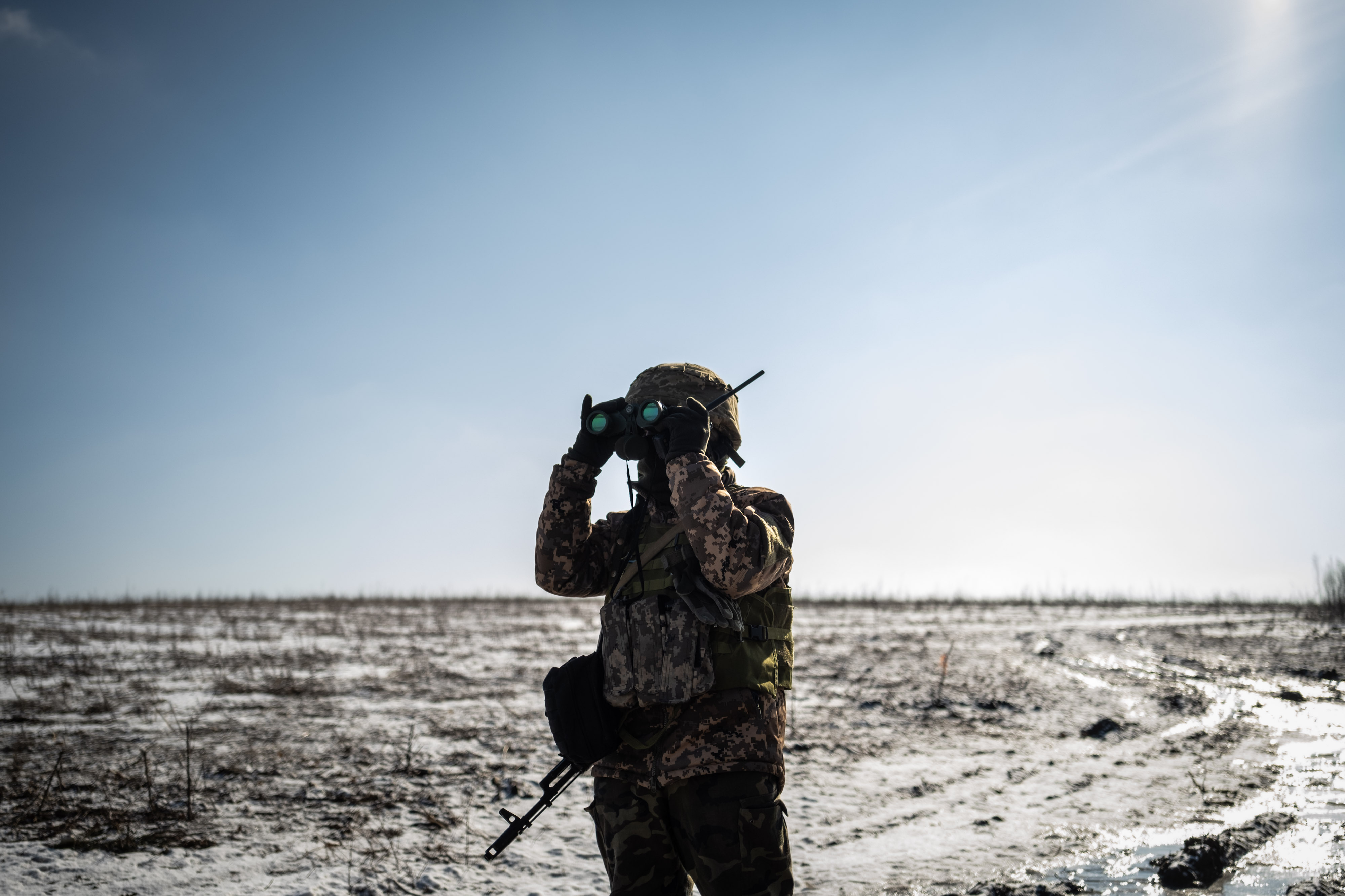 Ukraine soldier