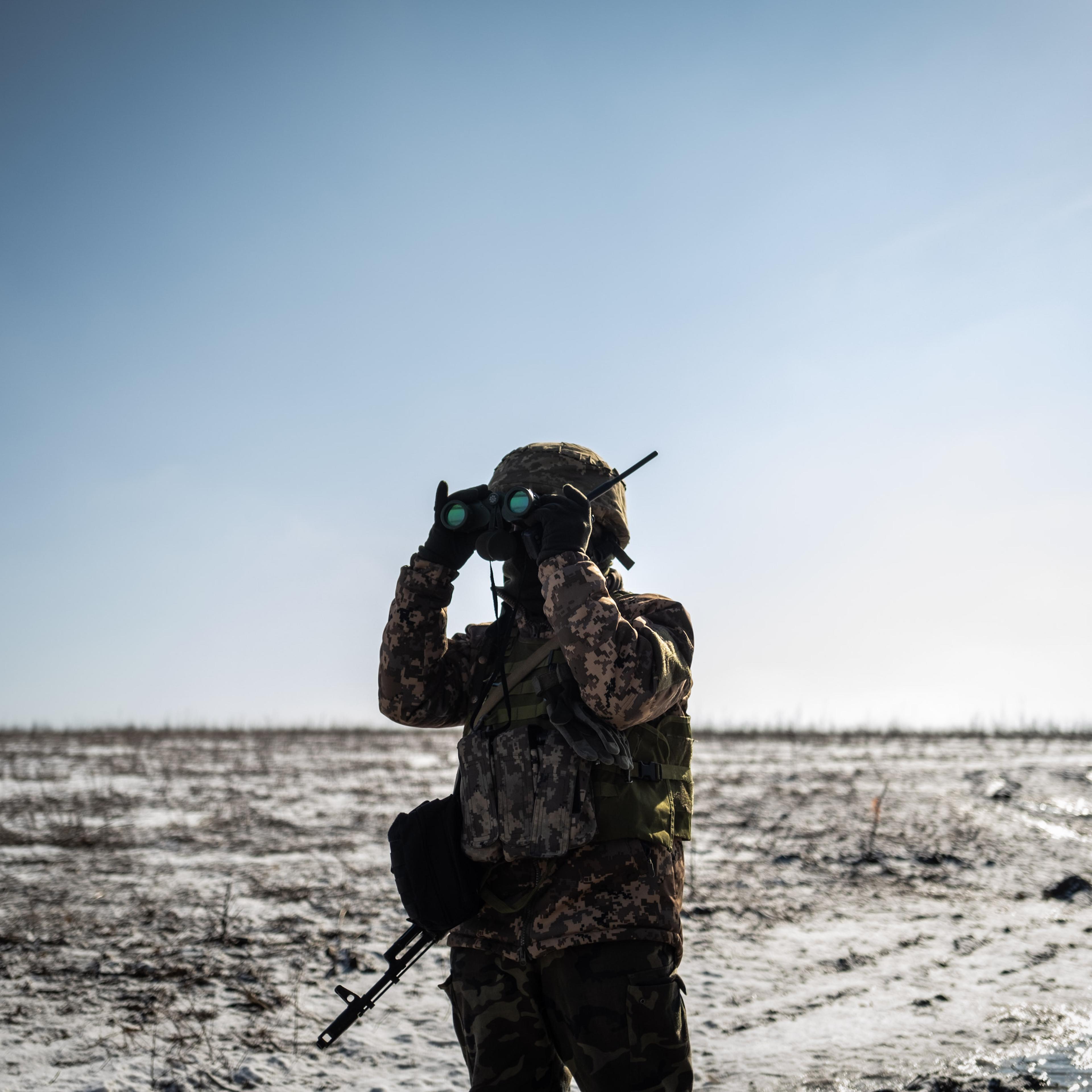 Ukraine soldier